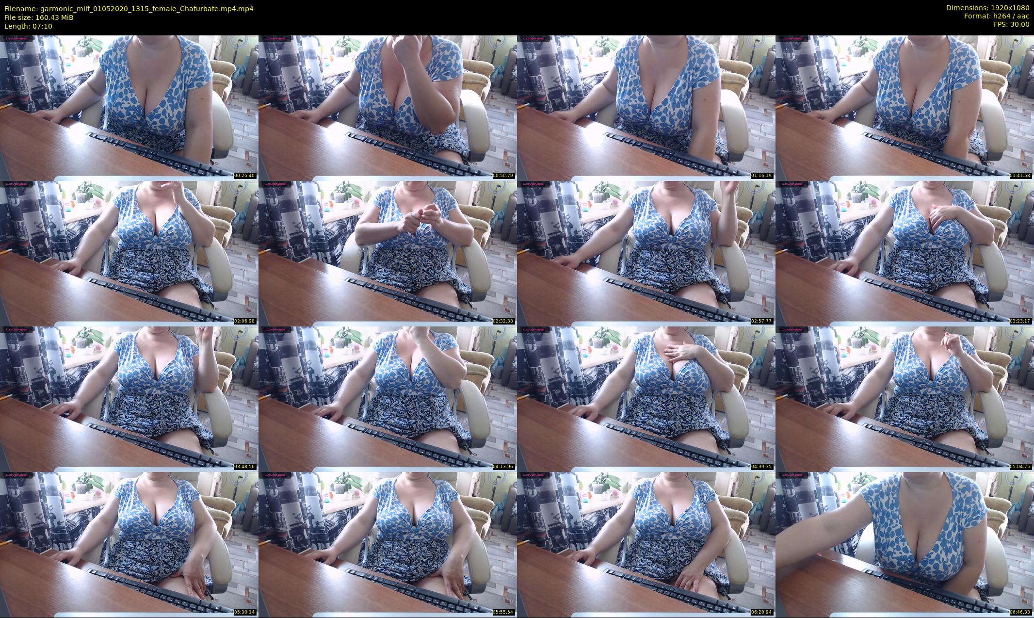 garmonic_milf — 8 minute Chaturbate female cam show recording, 1080p, May 1, 2020