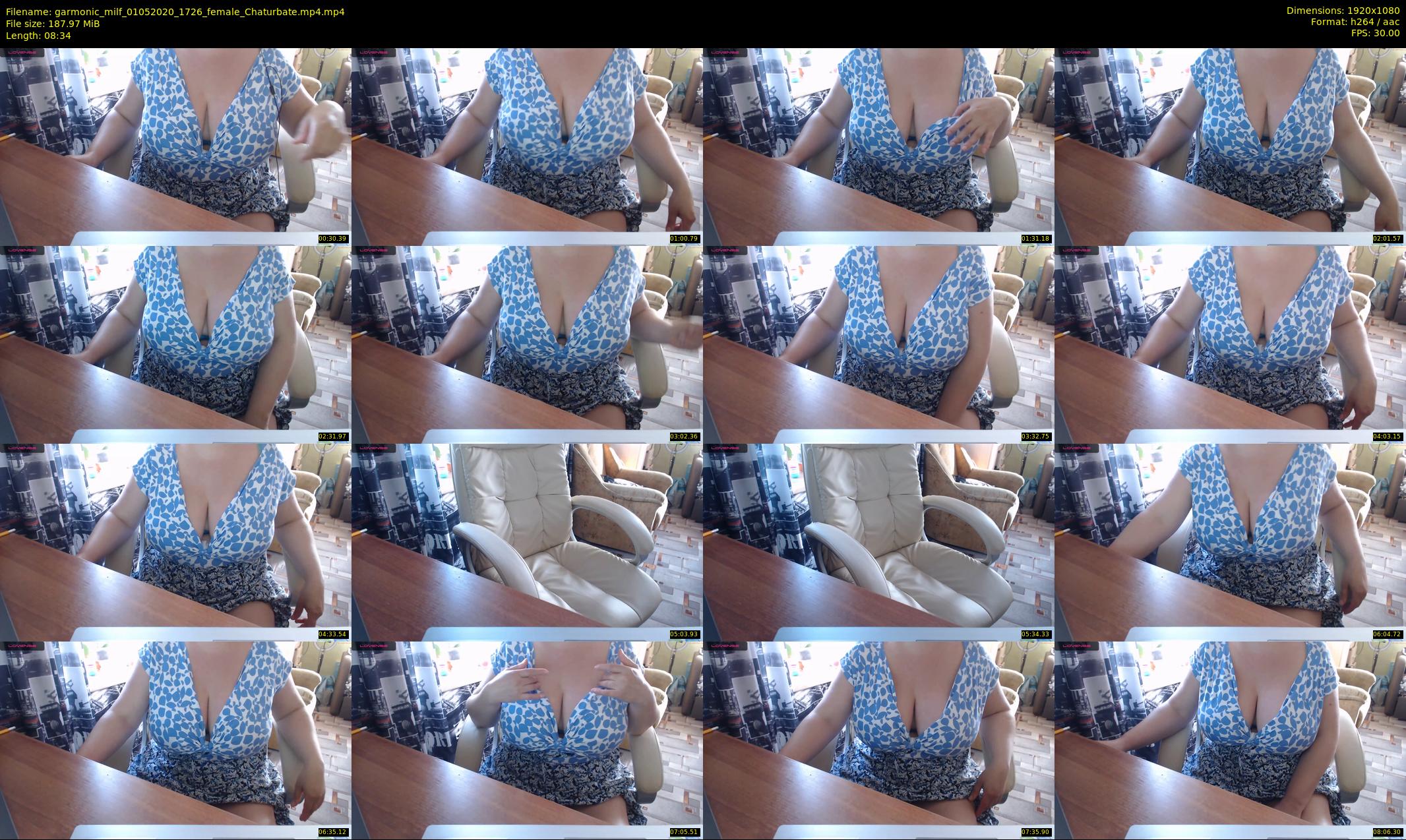 garmonic_milf — 9 minute Chaturbate female cam show recording, 1080p, May 1, 2020