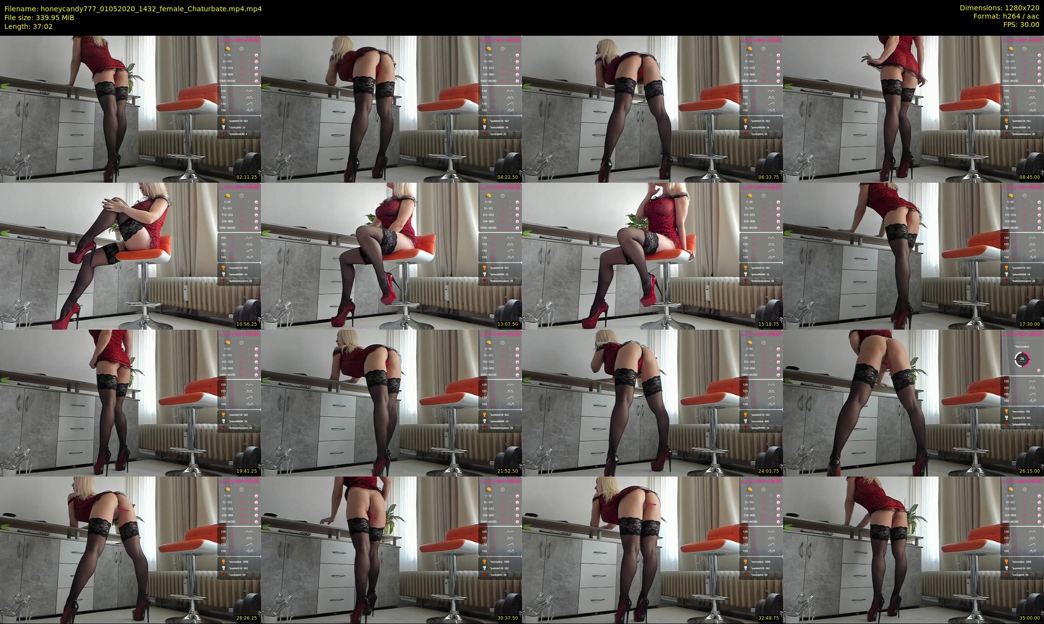 honeycandy777 — 38 minute Chaturbate couple cam show recording, 720p, May 1, 2020