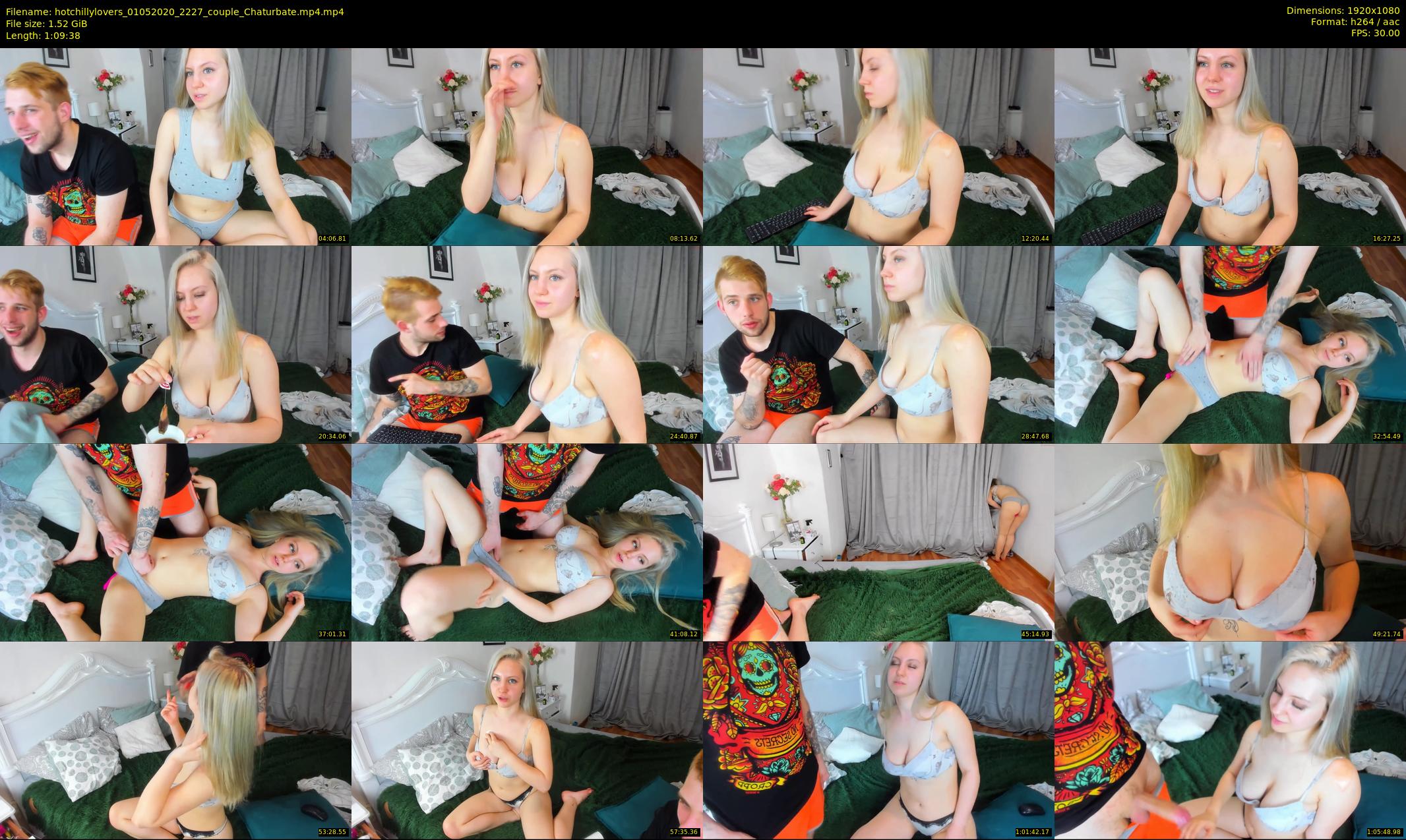 hotchillylovers — 70 minute Chaturbate couple cam show recording, 1080p, May 1, 2020
