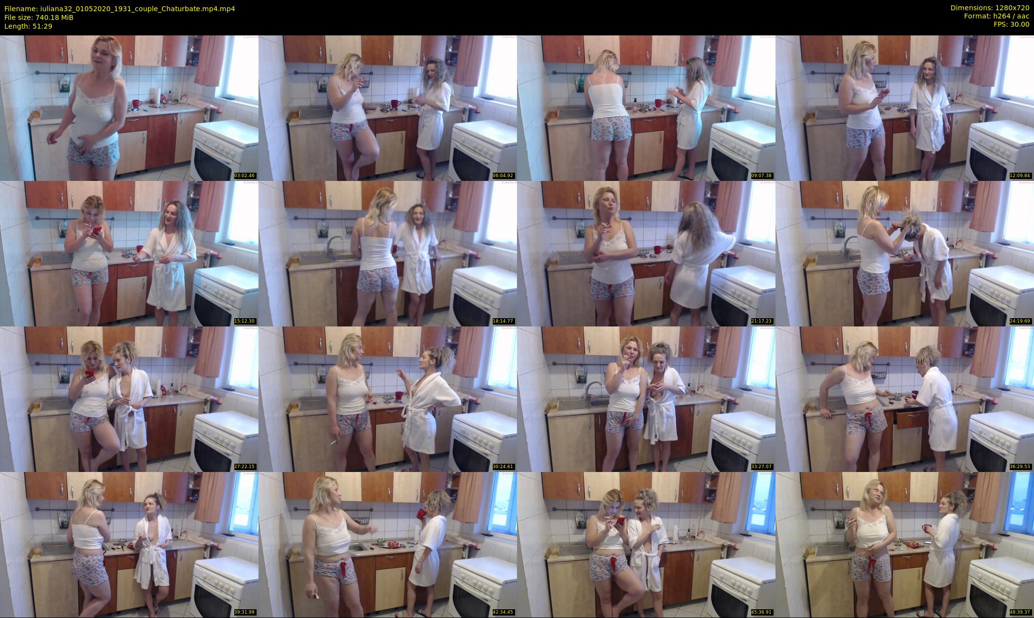 iuliana32 — 52 minute Chaturbate couple cam show recording, 720p, May 1, 2020