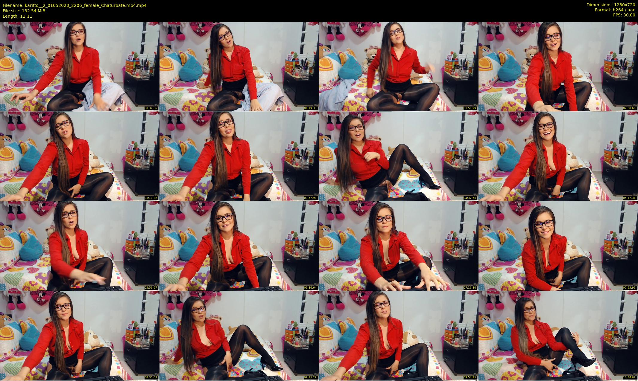 karitto__2 — 12 minute Chaturbate female cam show recording, 720p, May 1, 2020