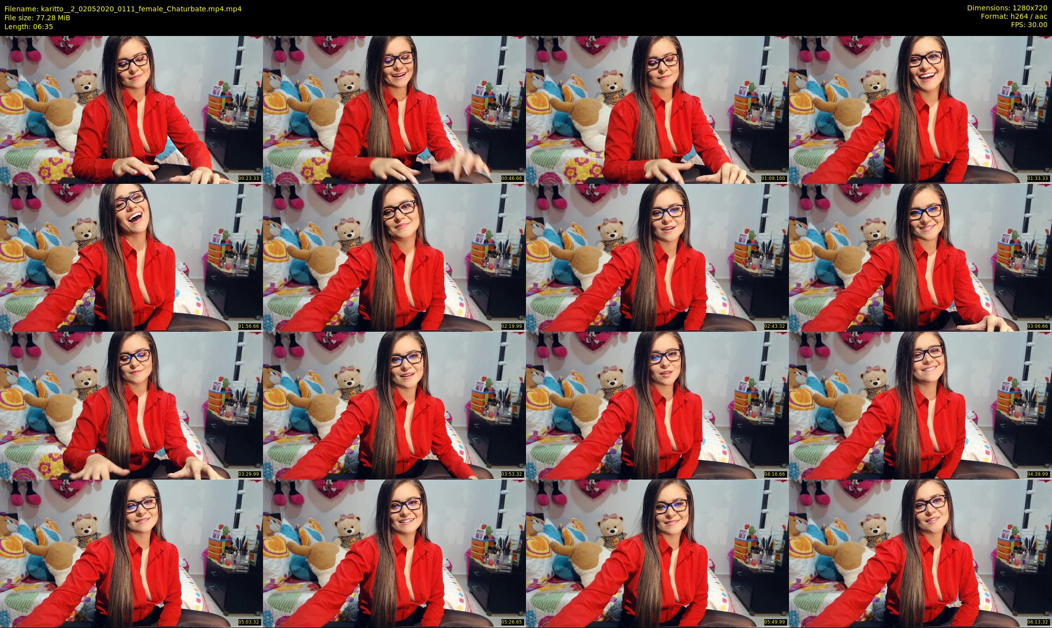 karitto__2 — 7 minute Chaturbate female cam show recording, 720p, May 2, 2020