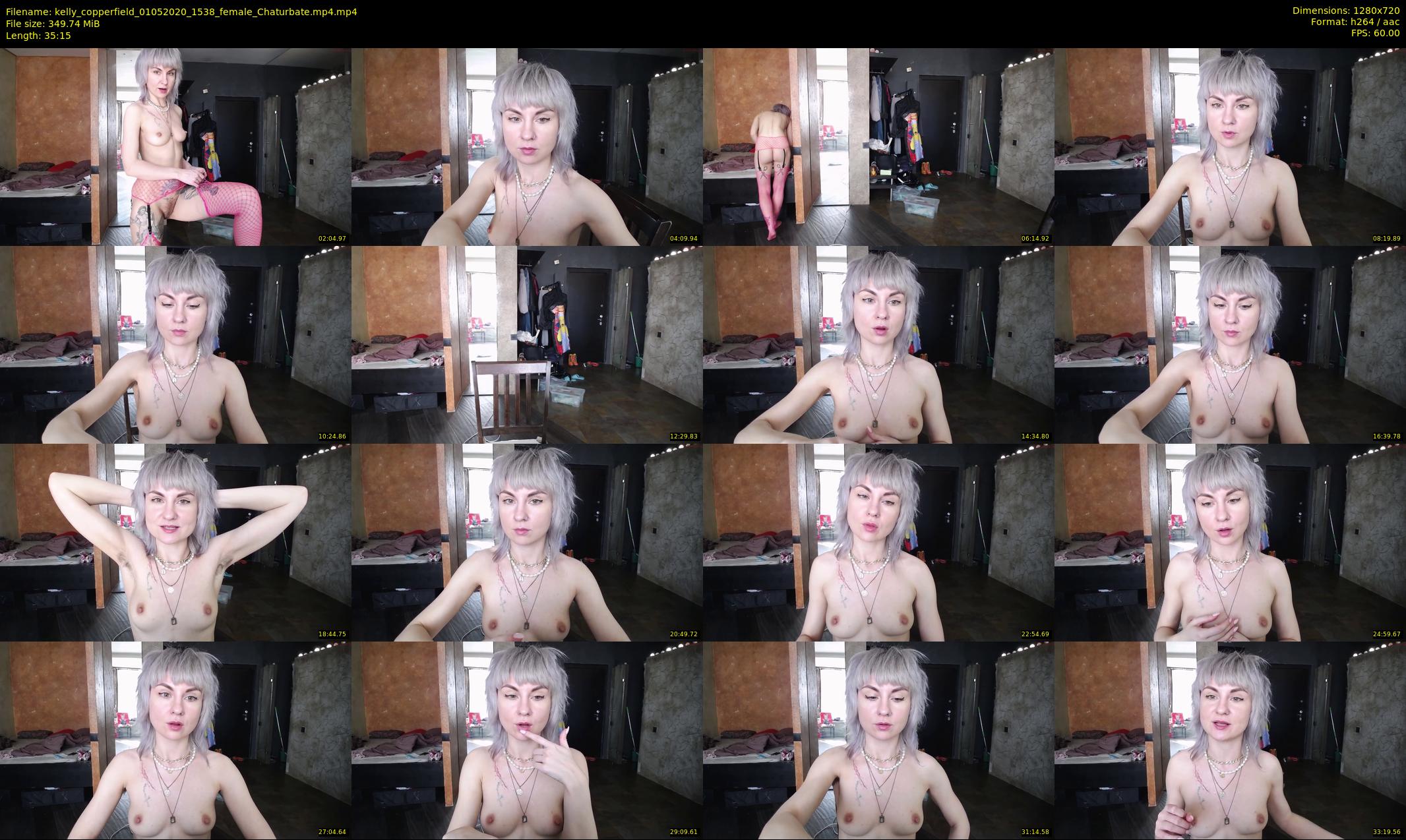 kelly_copperfield — 36 minute Chaturbate female cam show recording, 720p, May 1, 2020