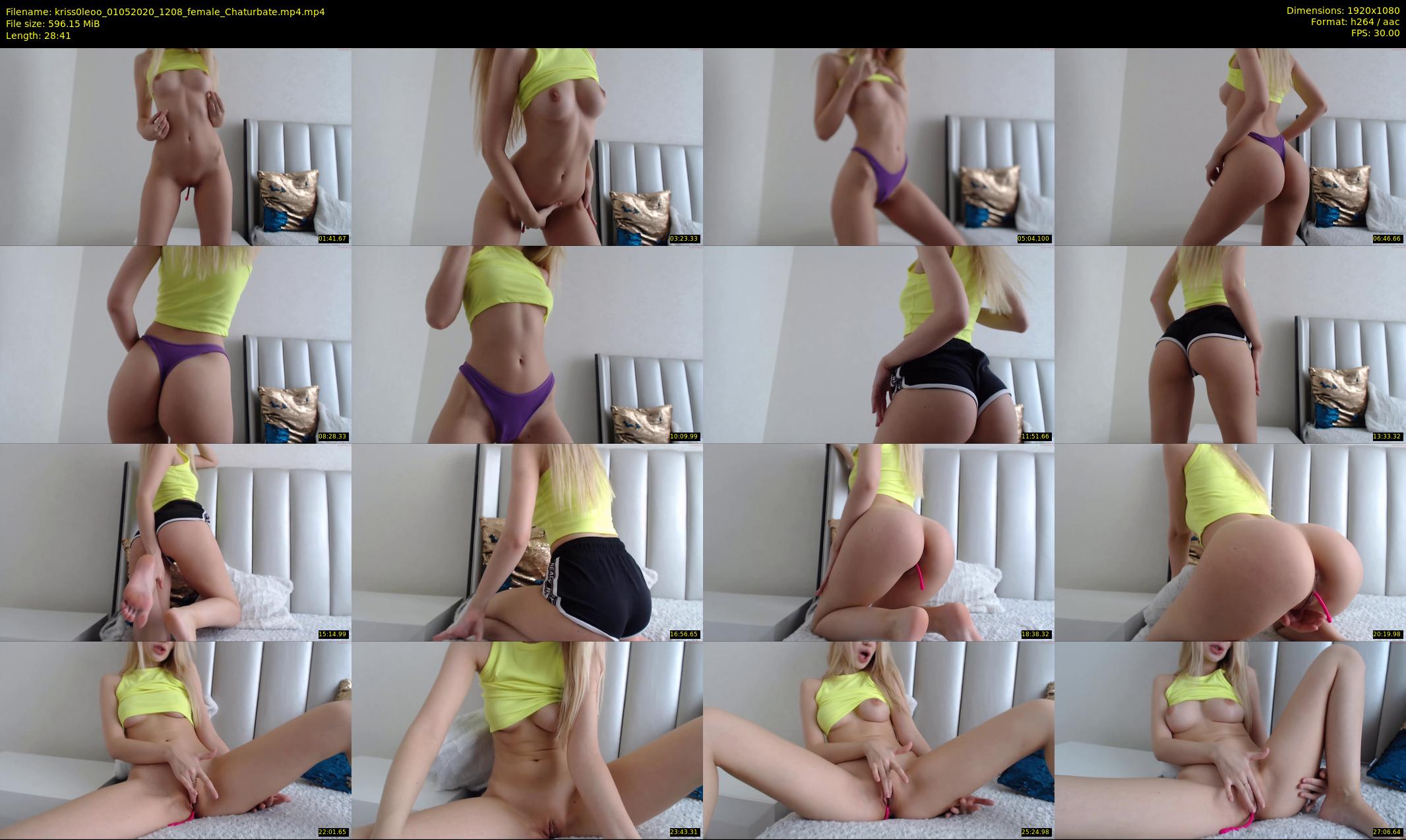 kriss0leoo — 29 minute Chaturbate couple cam show recording, 1080p, May 1, 2020