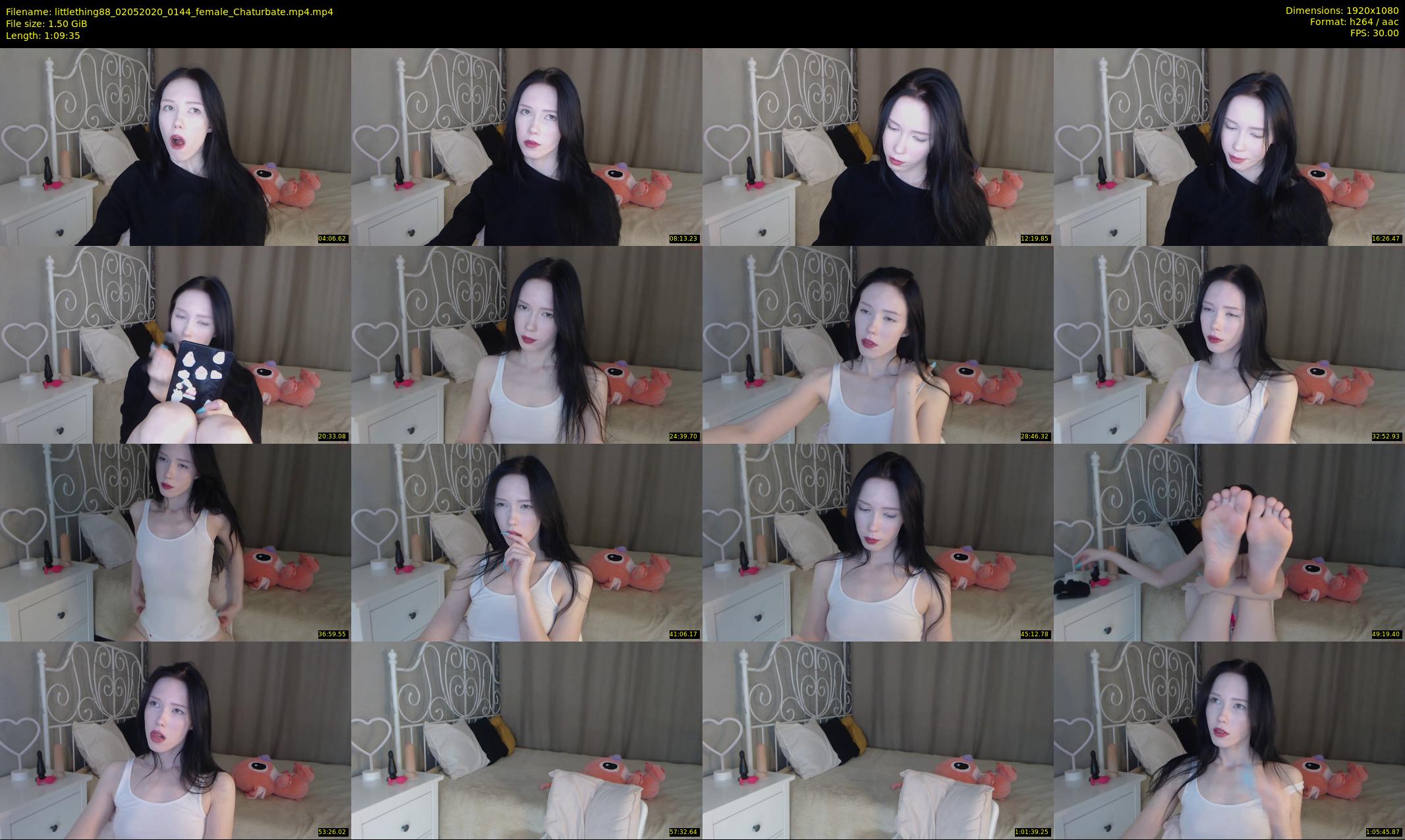 littlething88 — 70 minute Chaturbate female cam show recording, 1080p, May 2, 2020