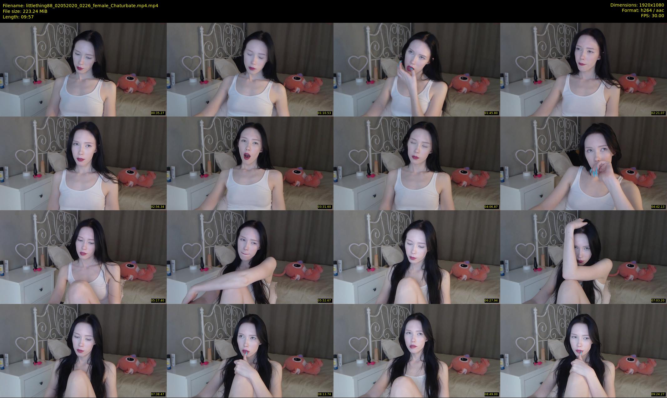 littlething88 — 10 minute Chaturbate female cam show recording, 1080p, May 2, 2020