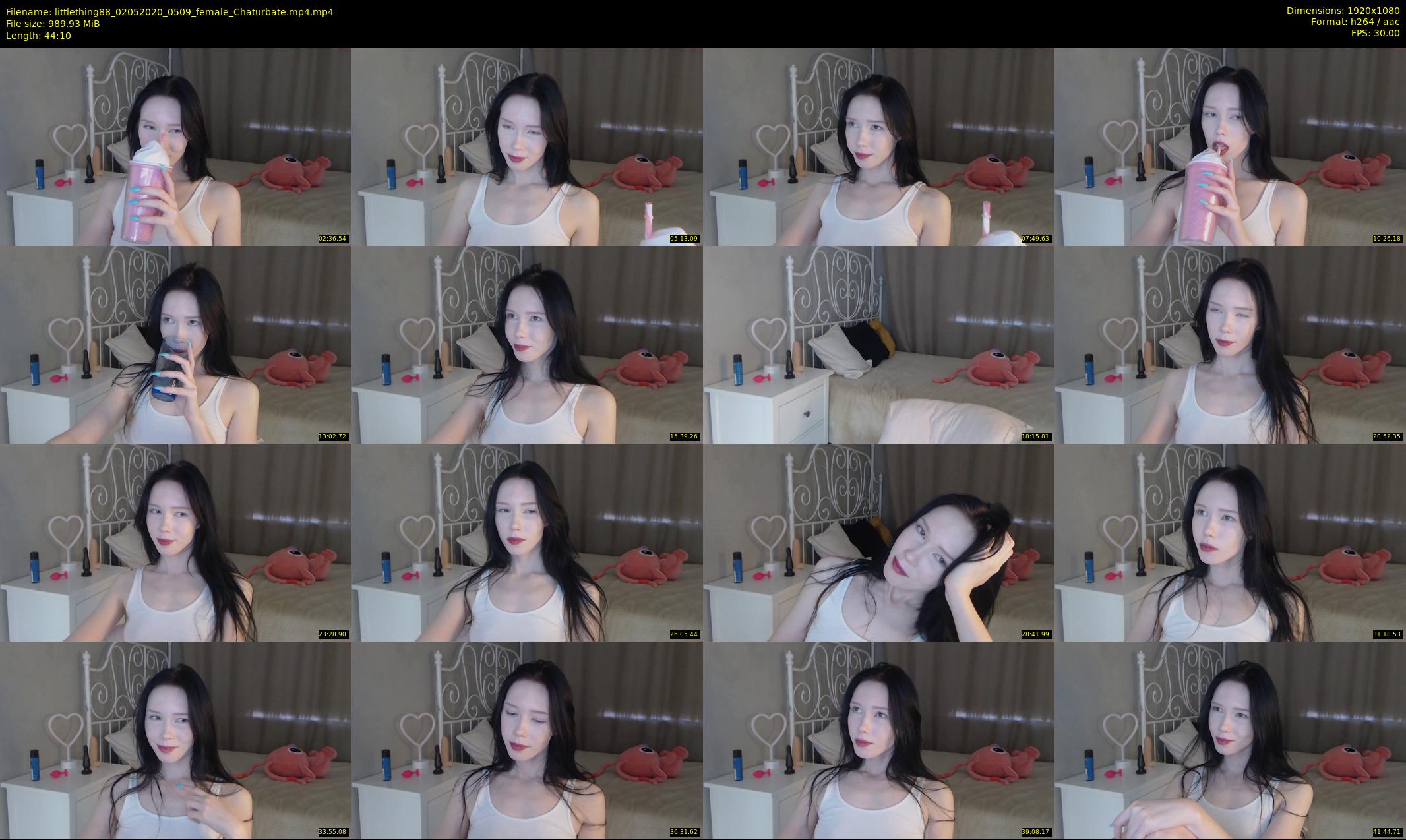 littlething88 — 45 minute Chaturbate female cam show recording, 1080p, May 2, 2020