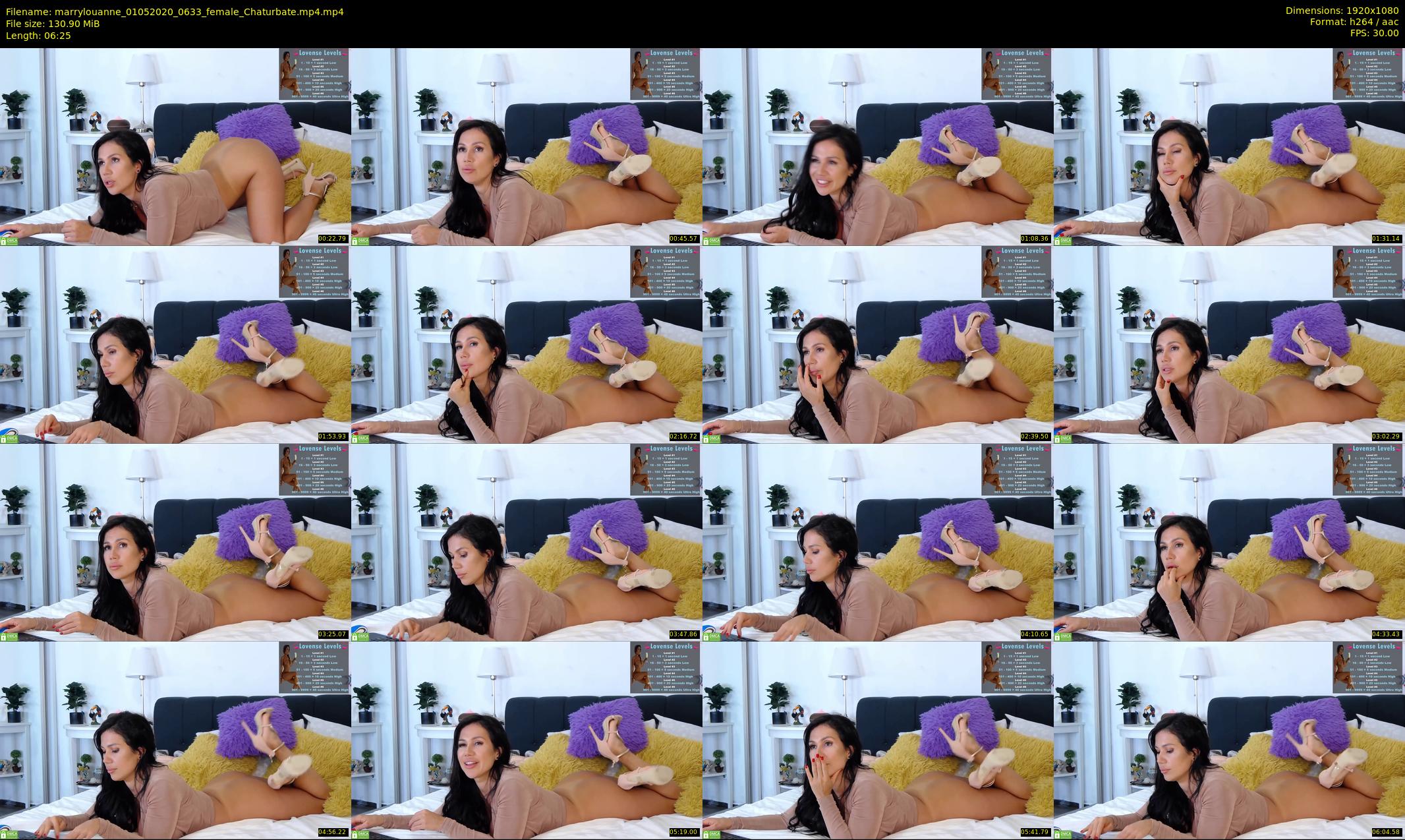 marrylouanne — 7 minute Chaturbate female cam show recording, 1080p, May 1, 2020