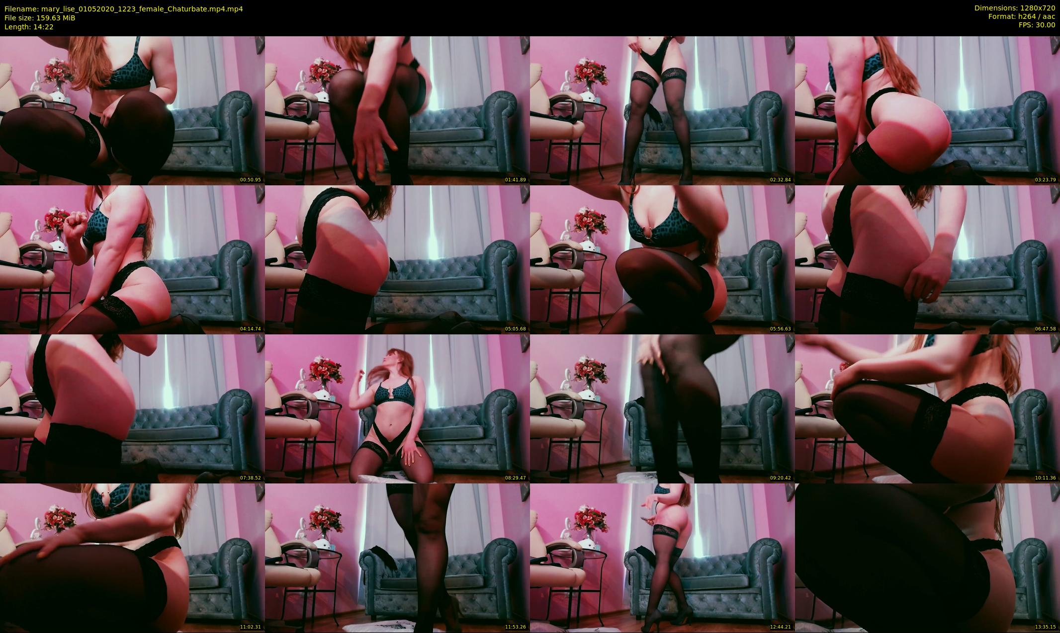 mary_lise — 15 minute Chaturbate couple cam show recording, 720p, May 1, 2020