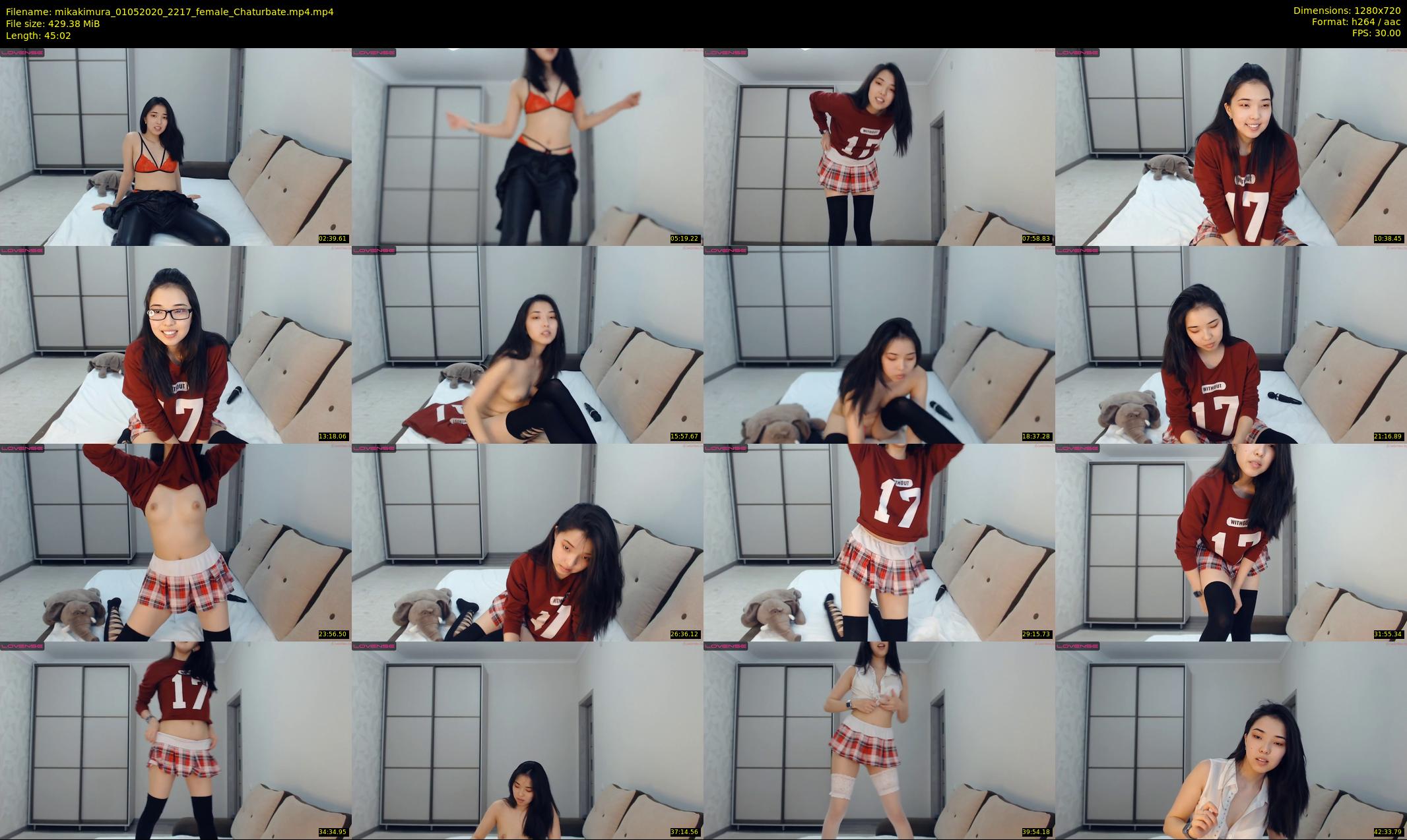 mikakimura — 46 minute Chaturbate female cam show recording, 720p, May 1, 2020