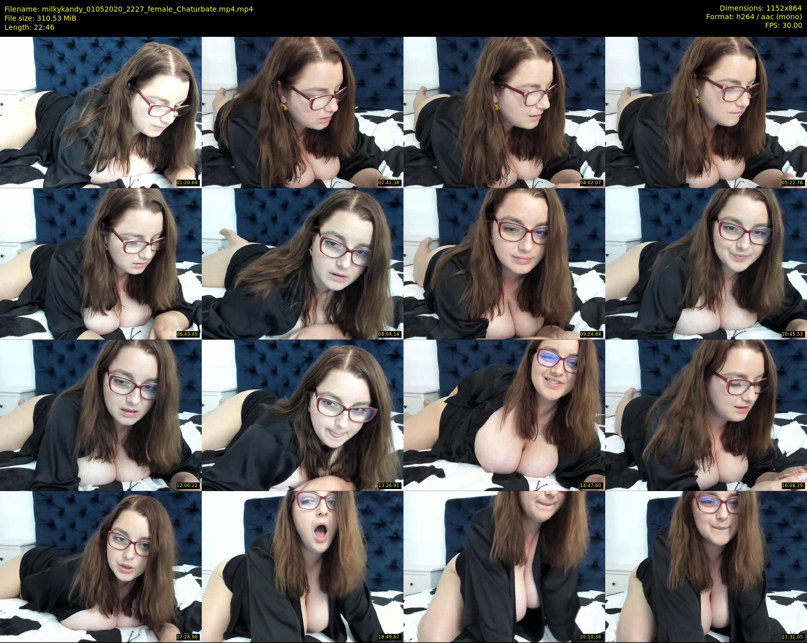 milkykandy — 23 minute Chaturbate female cam show recording, 720p, May 1, 2020