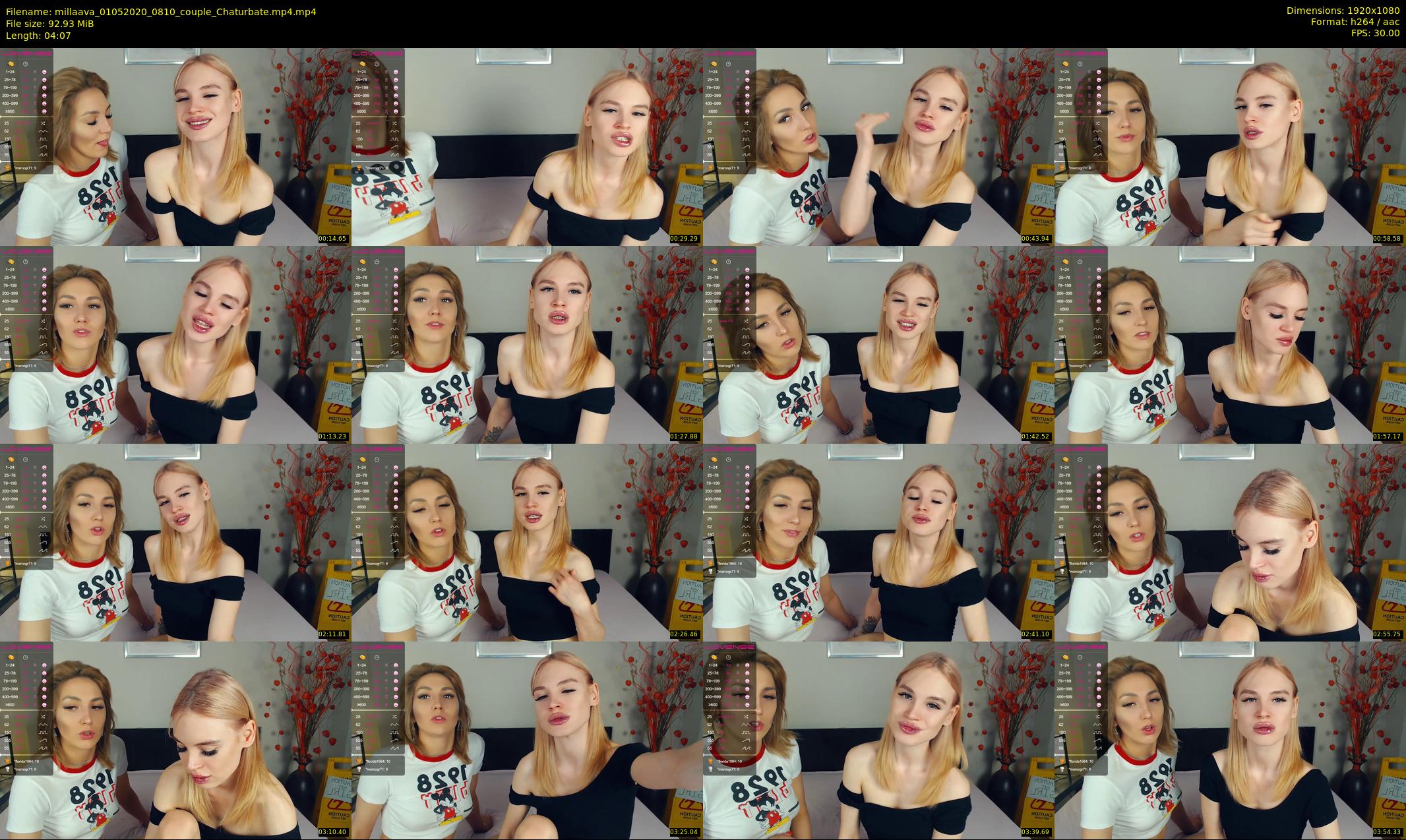 millaava — 5 minute Chaturbate female cam show recording, 1080p, May 1, 2020