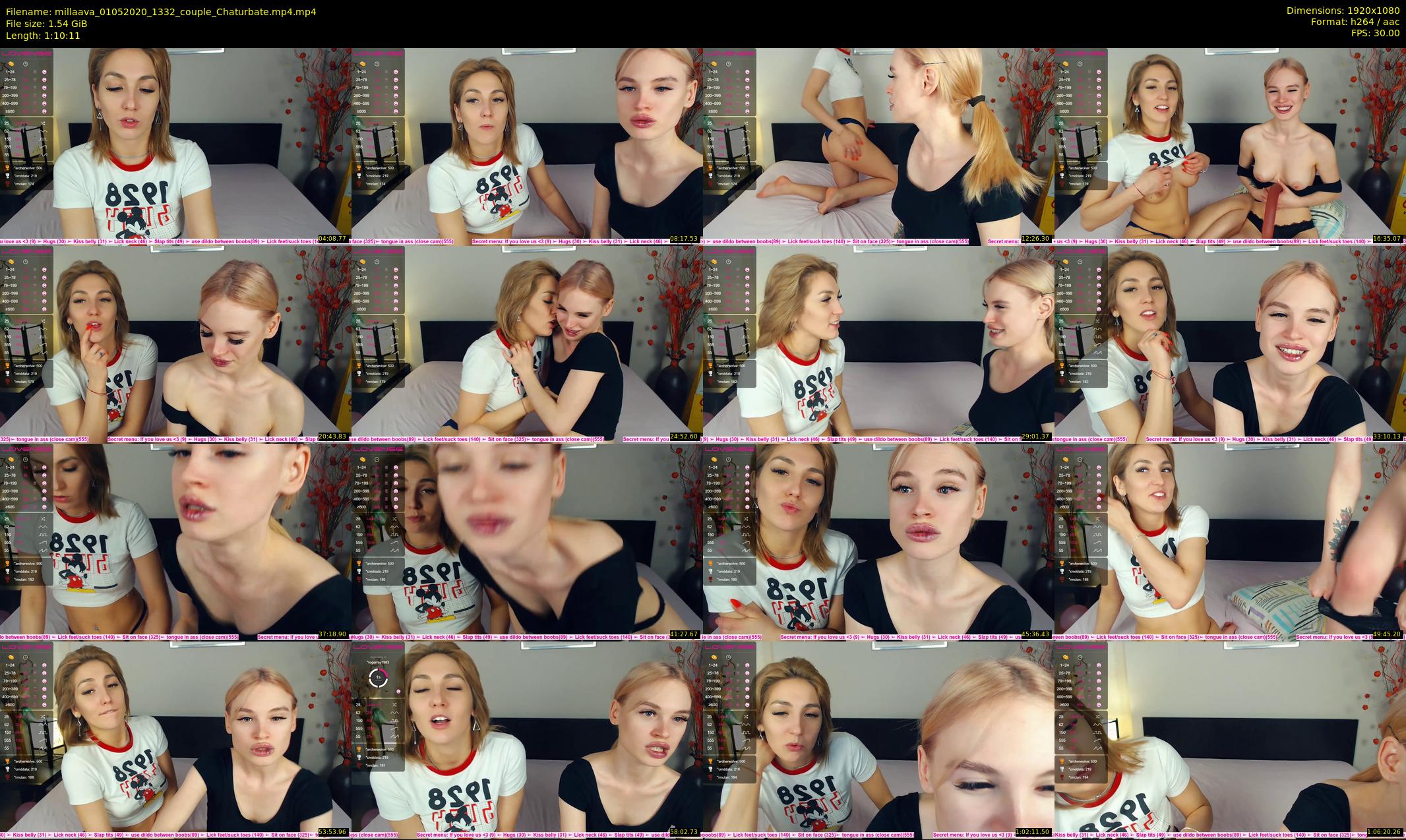 millaava — 71 minute Chaturbate female cam show recording, 1080p, May 1, 2020