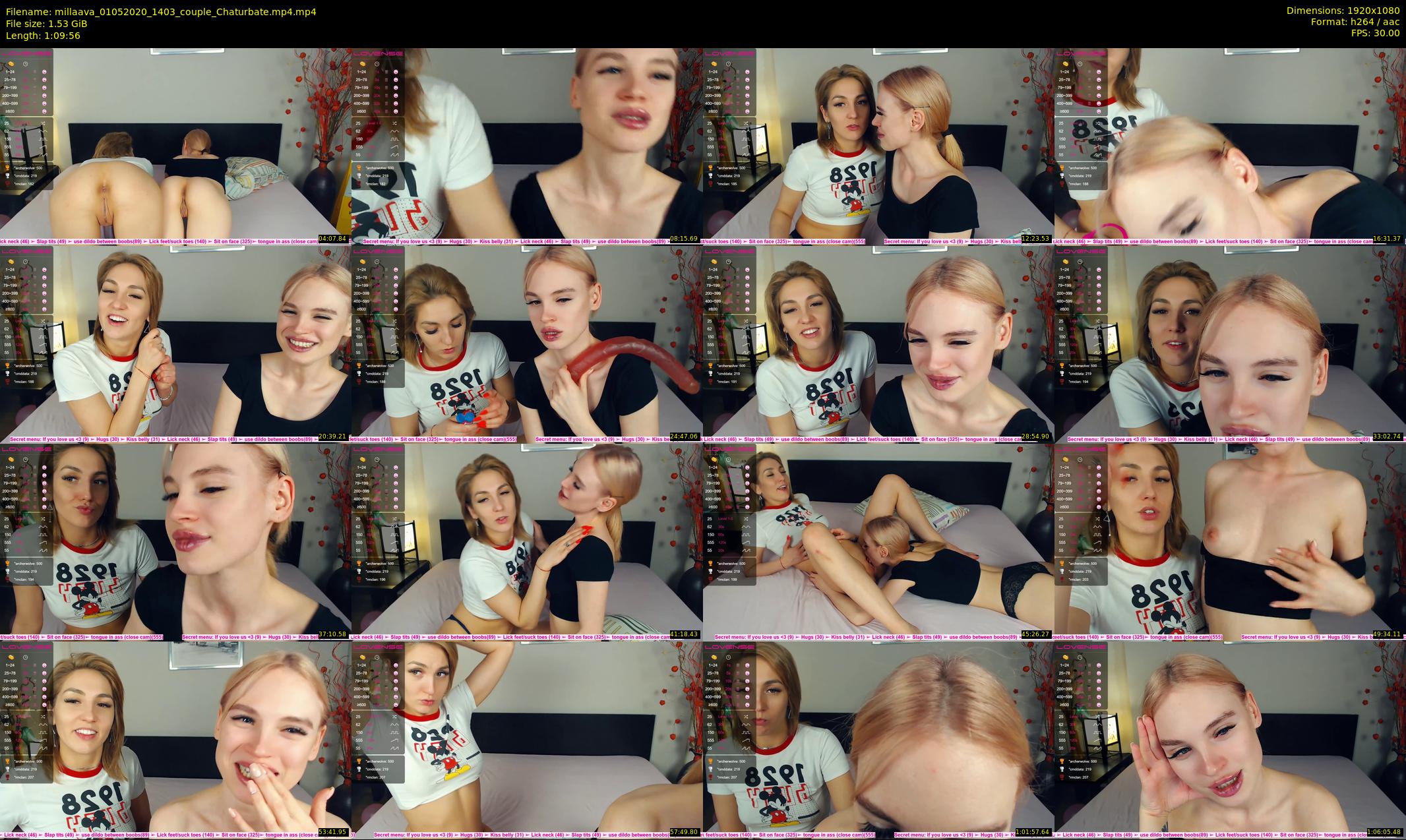 millaava — 70 minute Chaturbate female cam show recording, 1080p, May 1, 2020