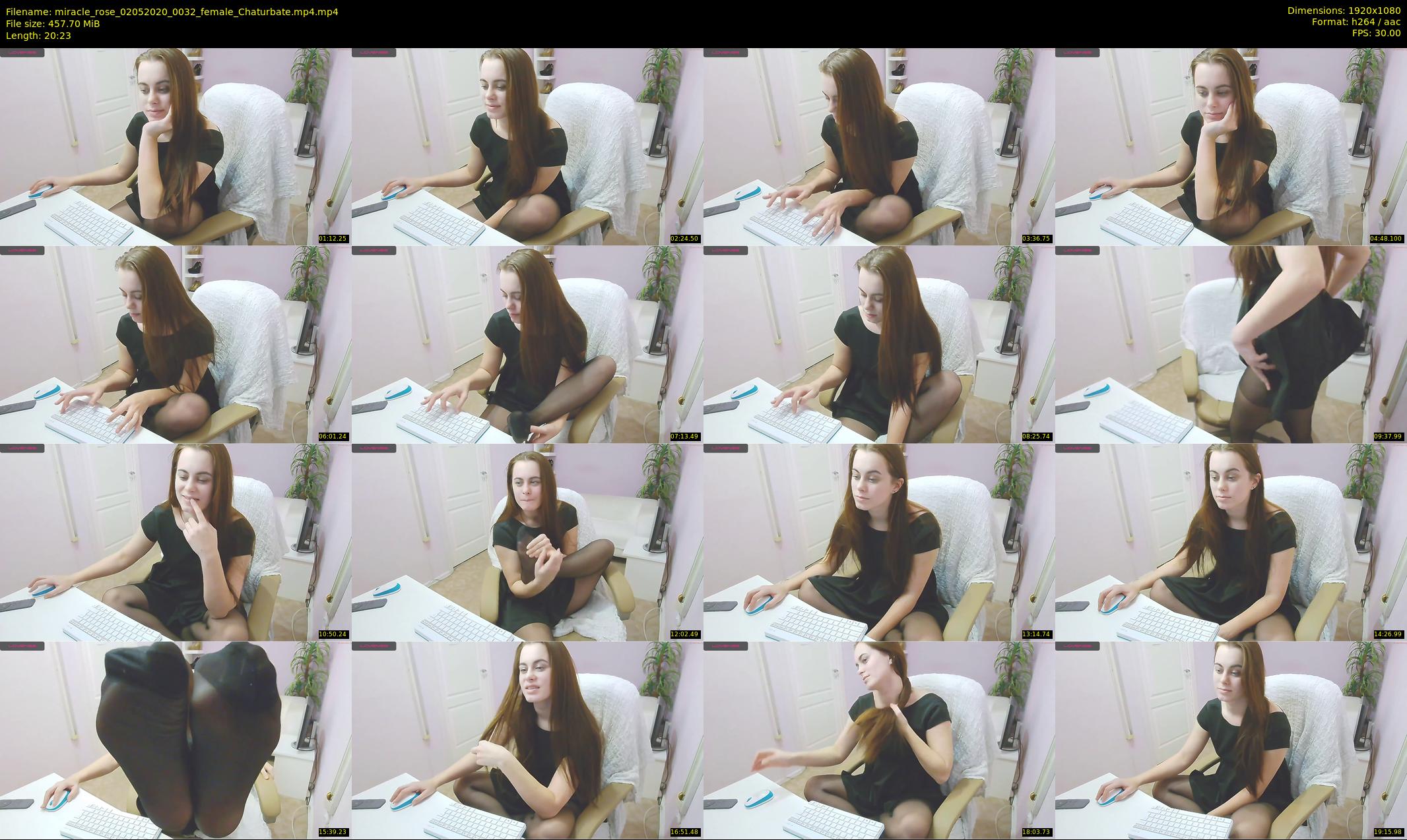 miracle_rose — 21 minute Chaturbate female cam show recording, 1080p, May 2, 2020