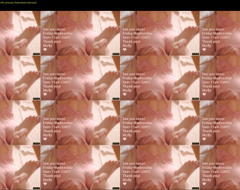 mollysoulful — 8 minute Chaturbate female cam show recording, 720p, May 1, 2020