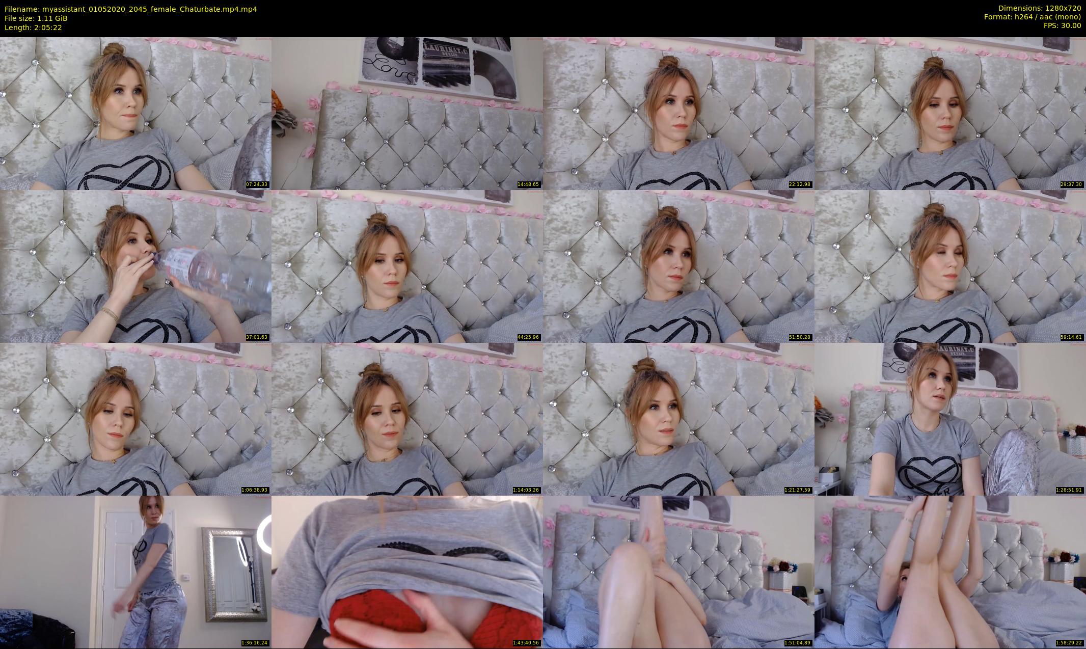 myassistant — 126 minute Chaturbate female cam show recording, 720p, May 1, 2020