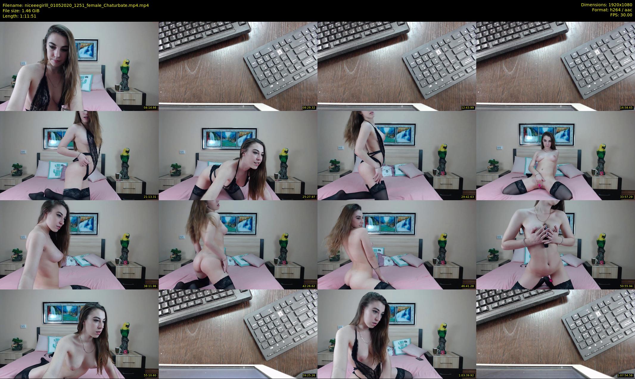niceeegirlll — 72 minute Chaturbate couple cam show recording, 1080p, May 1, 2020