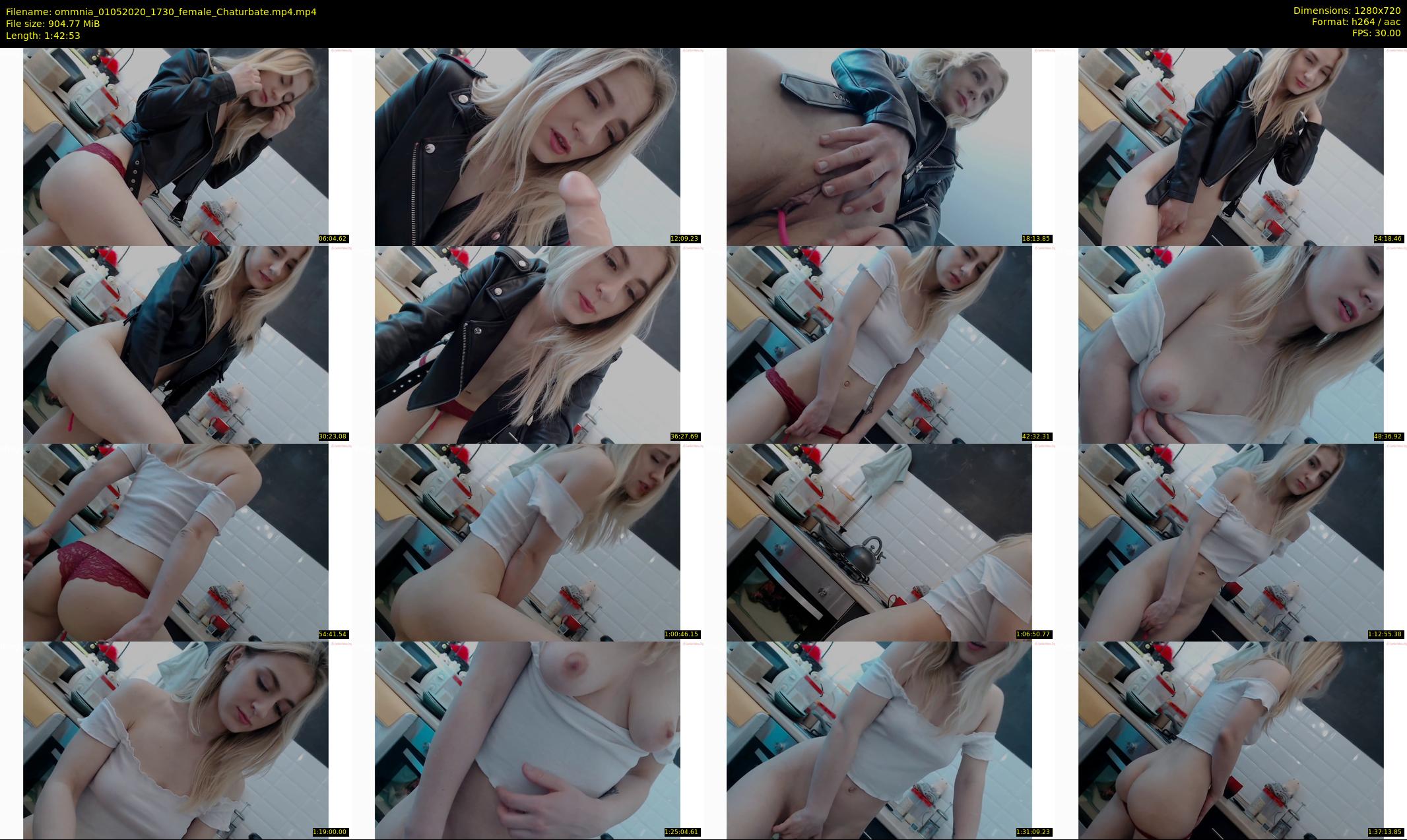 ommnia — 103 minute Chaturbate female cam show recording, 720p, May 1, 2020