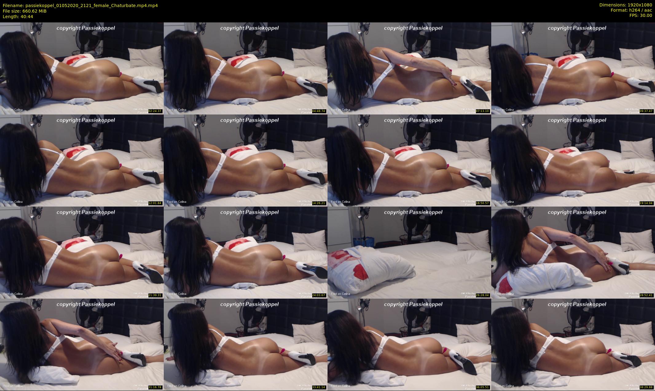 passiekoppel — 41 minute Chaturbate couple cam show recording, 1080p, May 1, 2020