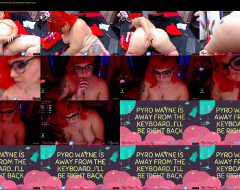 pyrowayne — 54 minute Chaturbate female cam show recording, 720p, May 2, 2020