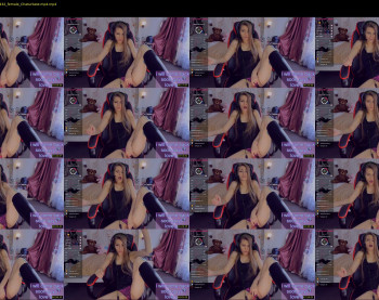 queenafina — 54 minute Chaturbate female cam show recording, 1080p, May 1, 2020