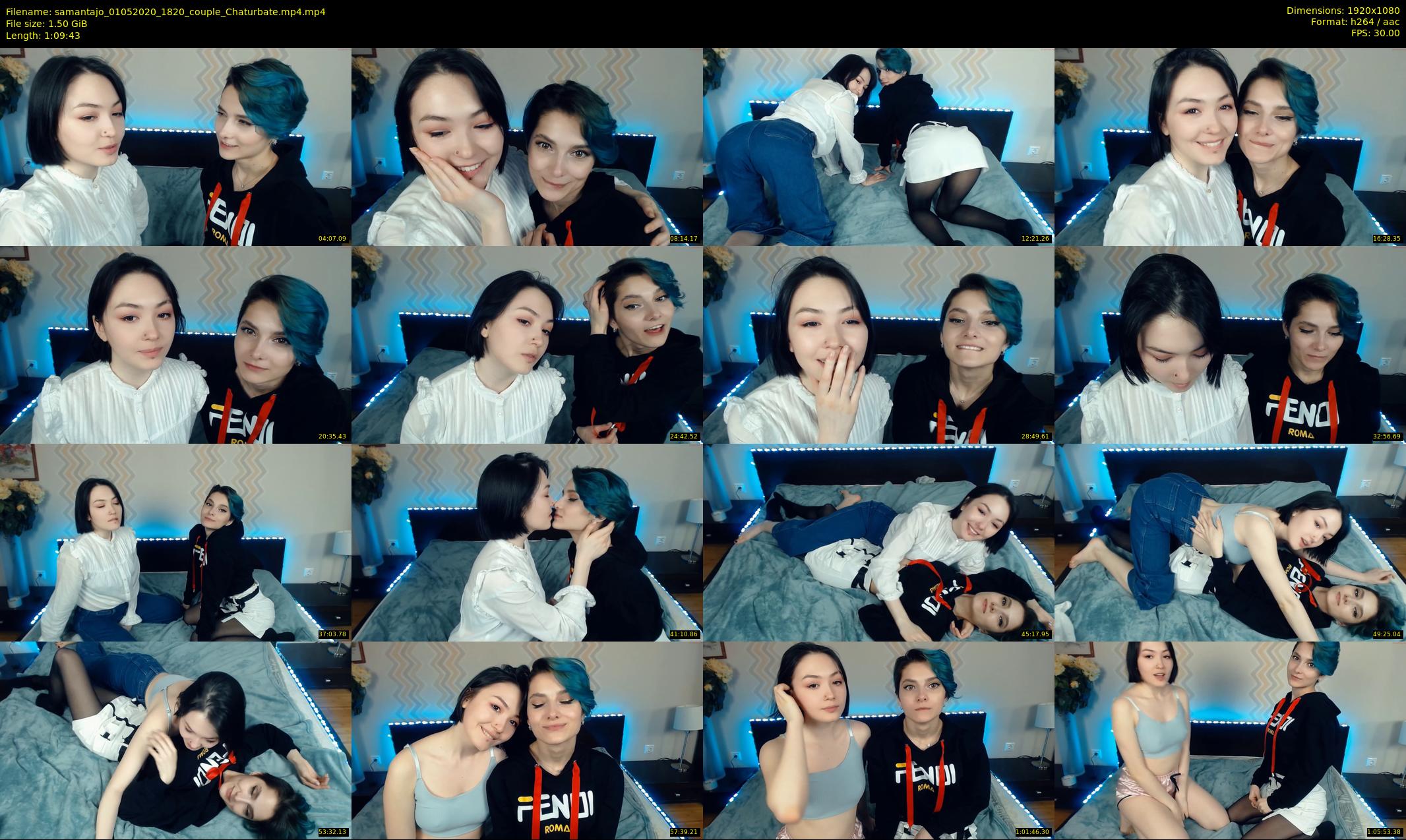 samantajo — 70 minute Chaturbate female cam show recording, 1080p, May 1, 2020