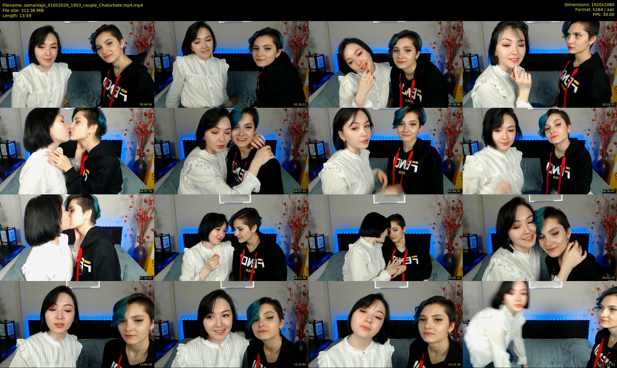samantajo — 14 minute Chaturbate female cam show recording, 1080p, May 1, 2020