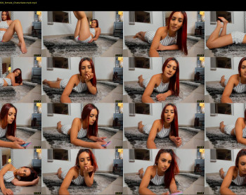 sarahbroke — 12 minute Chaturbate female cam show recording, 1080p, May 2, 2020
