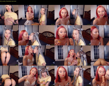 saraomega — 70 minute Chaturbate couple cam show recording, 1080p, May 1, 2020