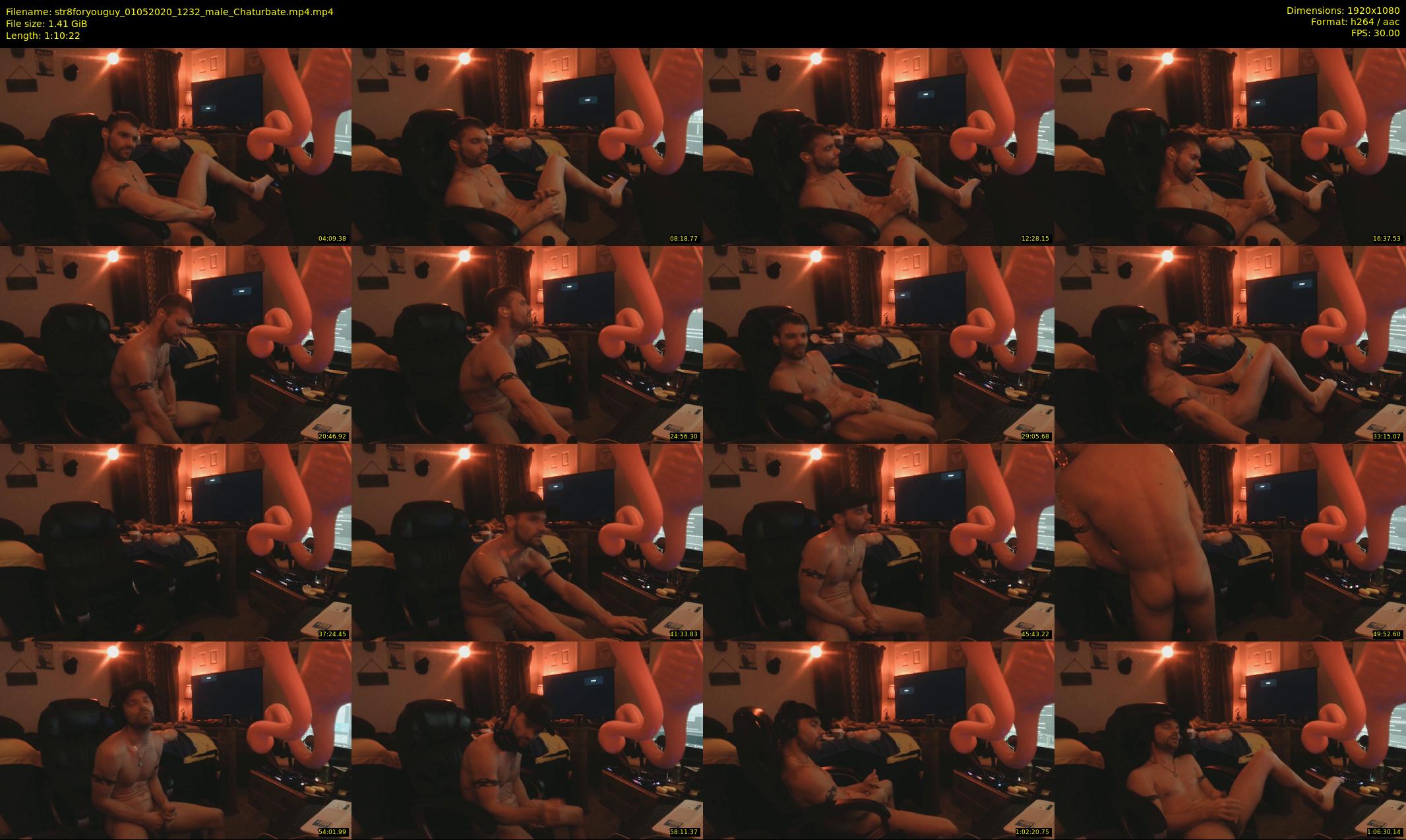 str8foryouguy — 71 minute Chaturbate male cam show recording, 1080p, May 1, 2020