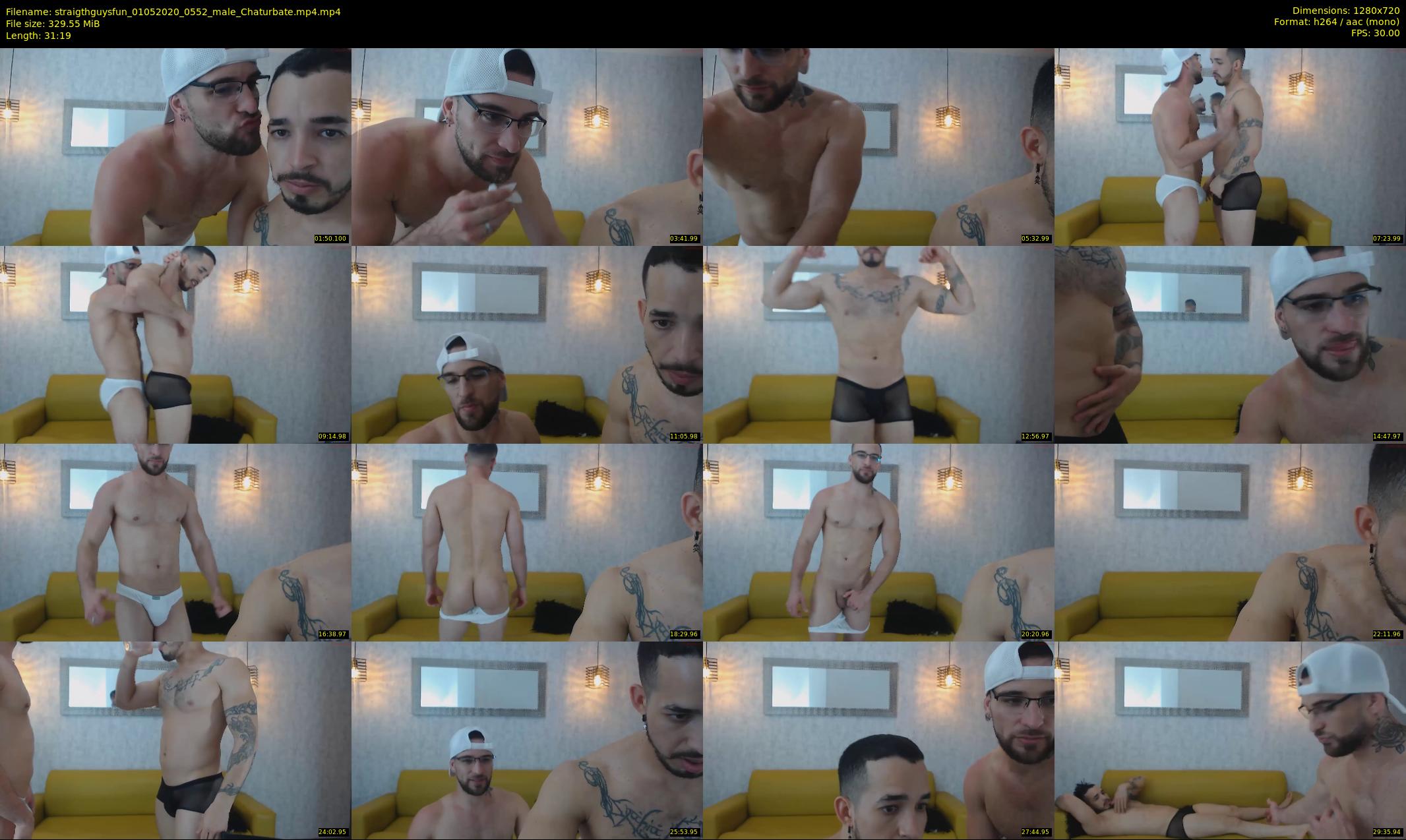 straigthguysfun — 32 minute Chaturbate male cam show recording, 720p, May 1, 2020