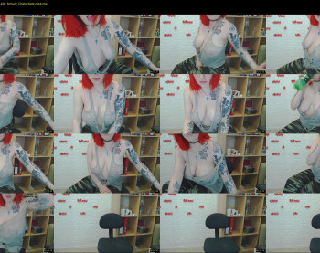 temptingfox — 8 minute Chaturbate female cam show recording, 720p, May 1, 2020