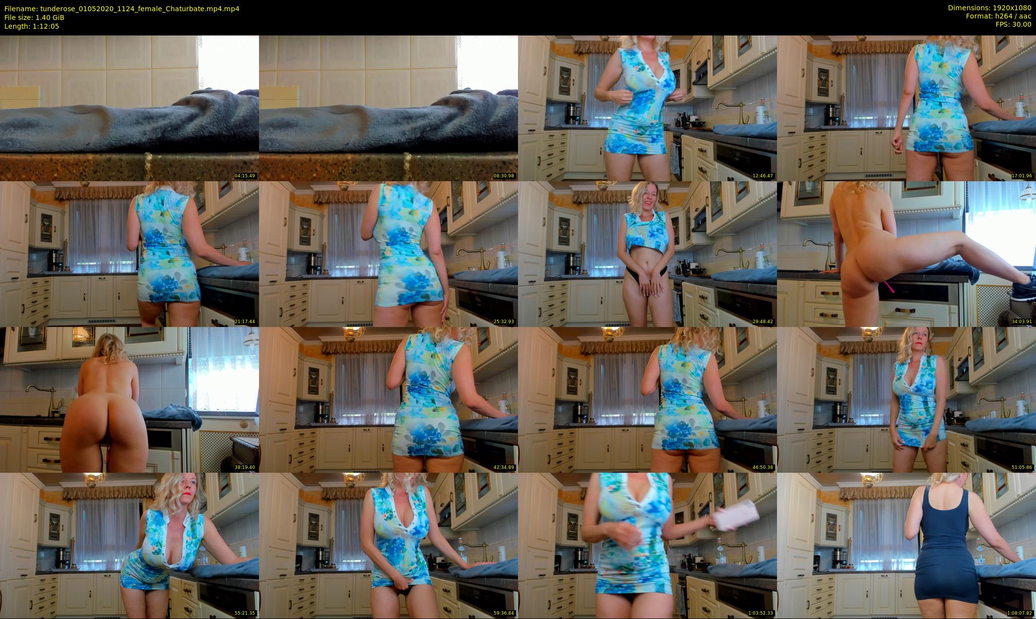 tunderose — 73 minute Chaturbate female cam show recording, 1080p, May 1, 2020
