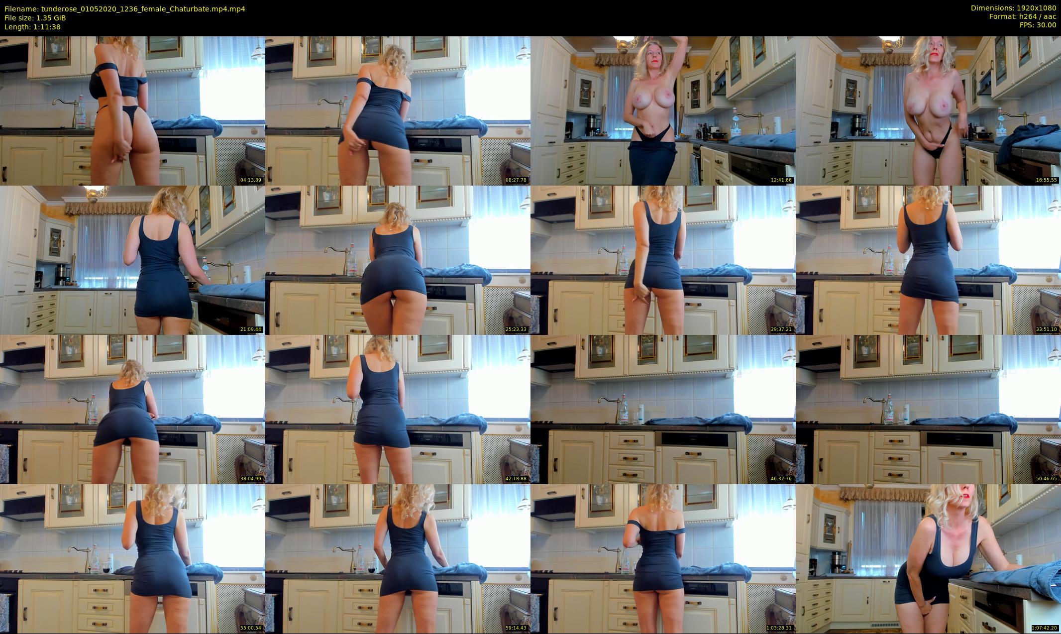tunderose — 72 minute Chaturbate female cam show recording, 1080p, May 1, 2020