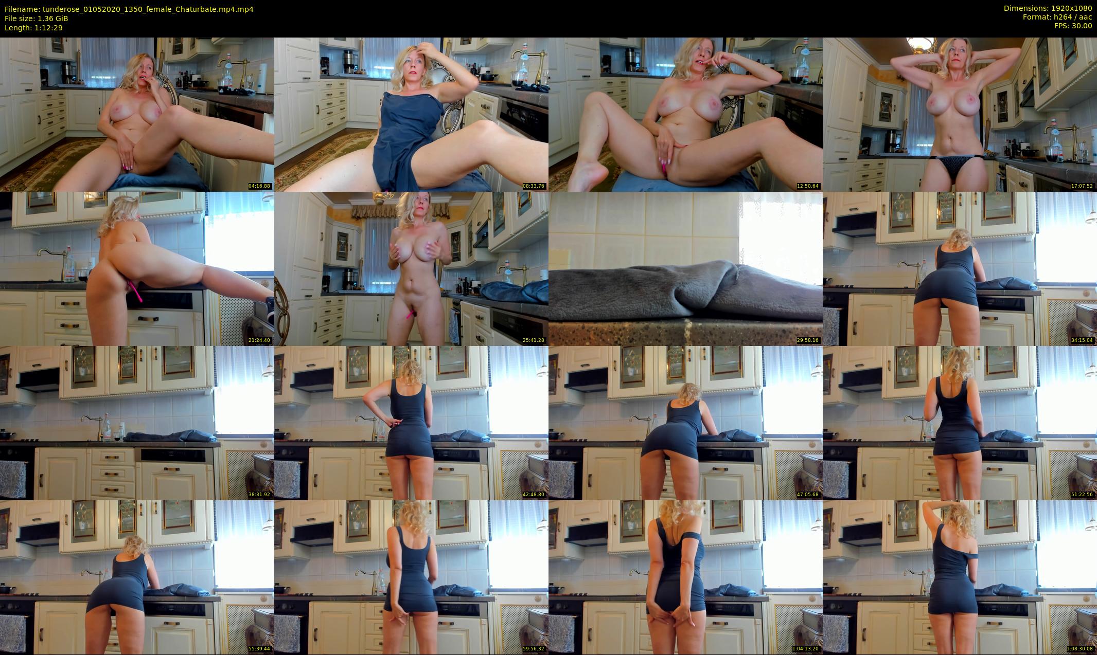 tunderose — 73 minute Chaturbate female cam show recording, 1080p, May 1, 2020