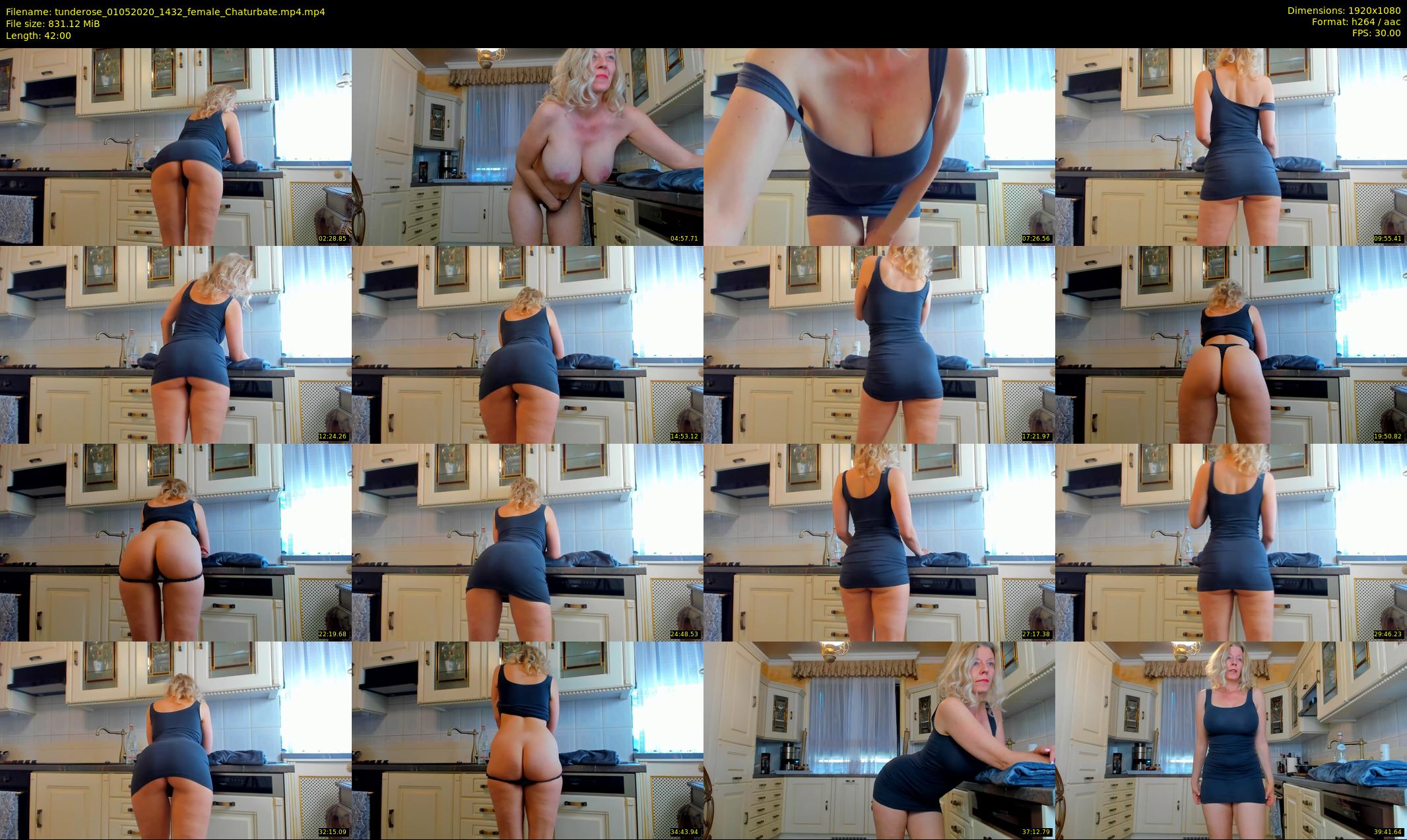 tunderose — 42 minute Chaturbate female cam show recording, 1080p, May 1, 2020