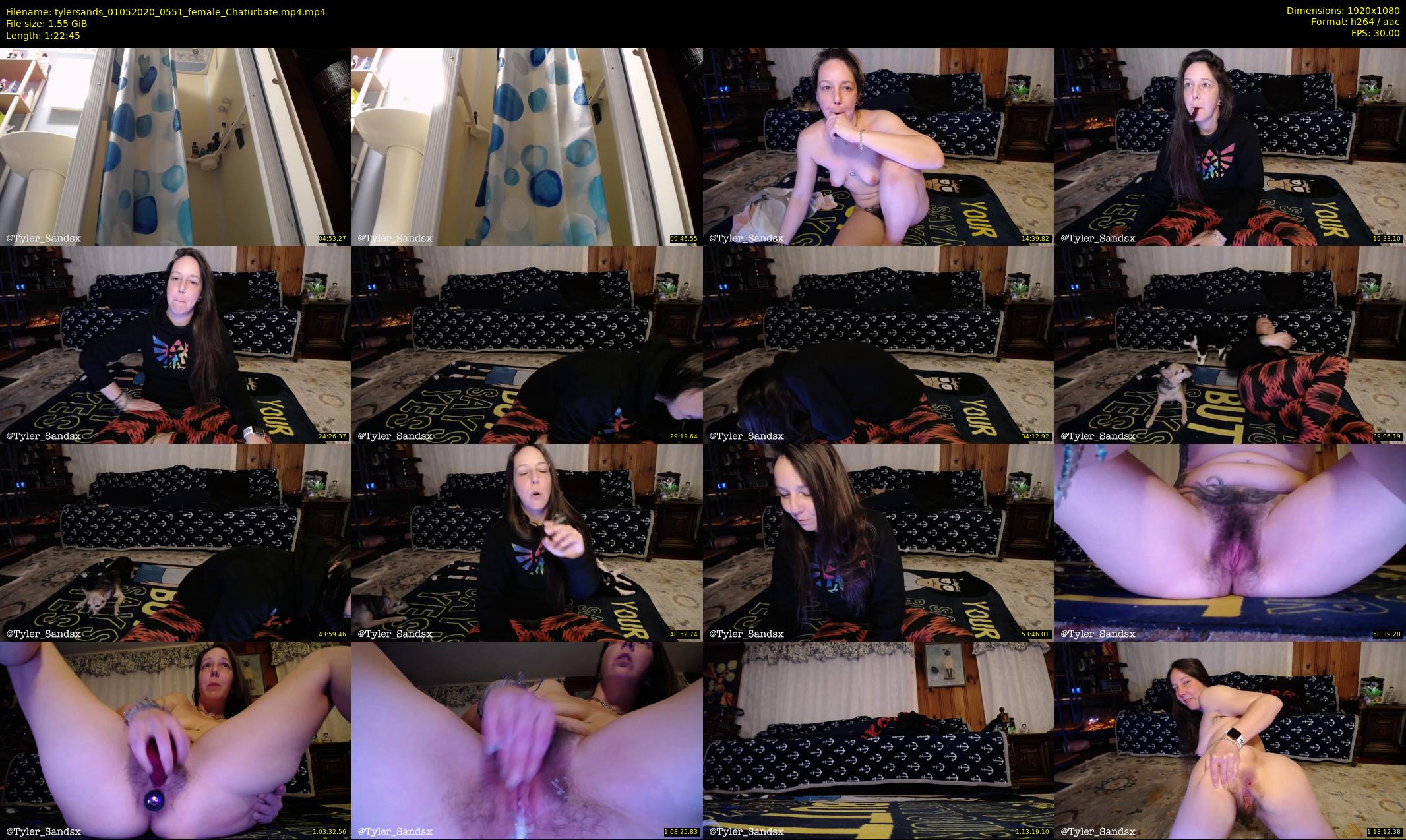 tylersands — 83 minute Chaturbate female cam show recording, 1080p, May 1, 2020
