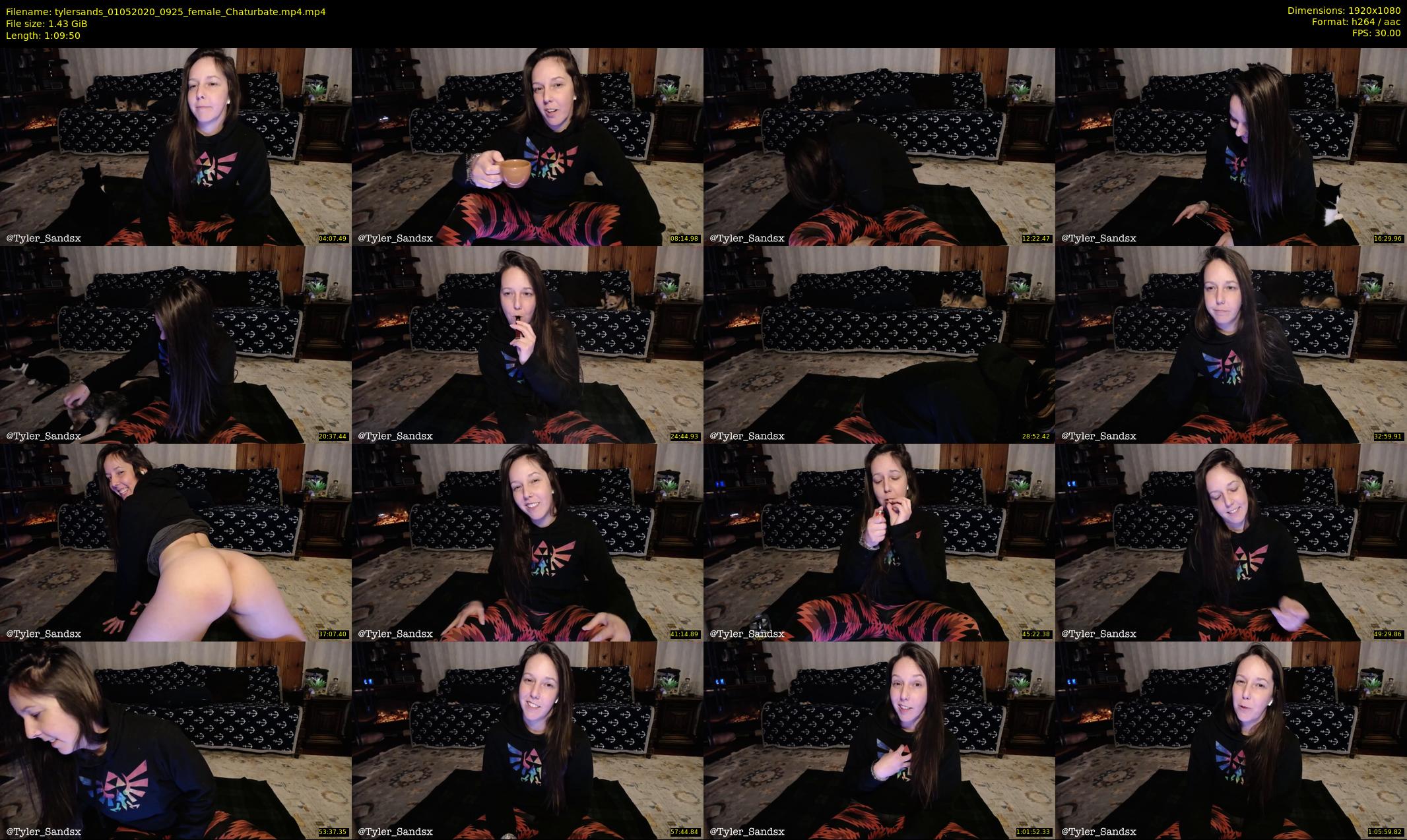 tylersands — 70 minute Chaturbate female cam show recording, 1080p, May 1, 2020