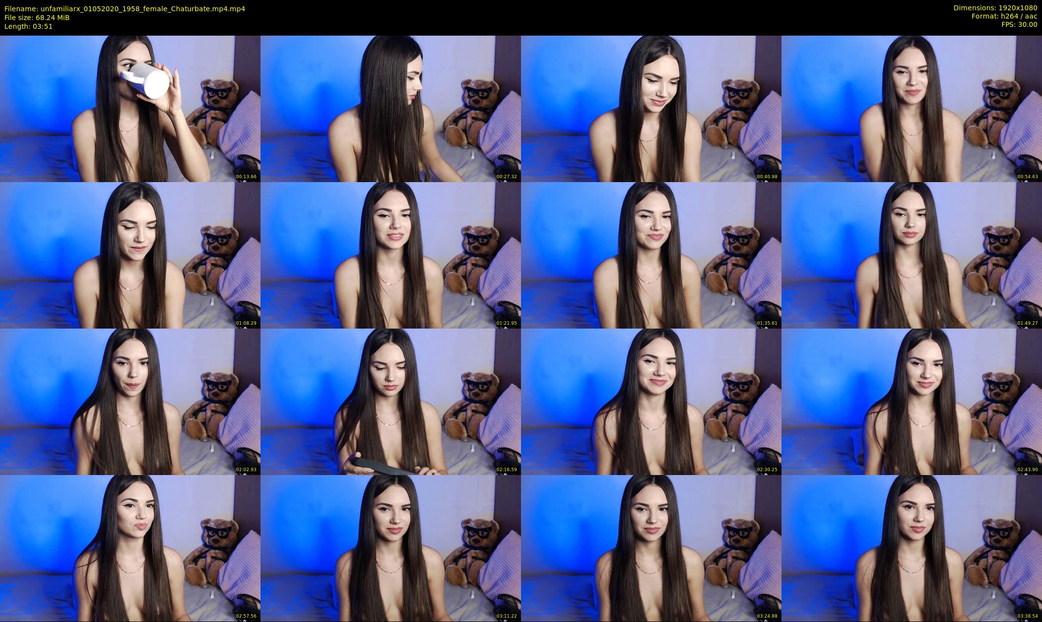 unfamiliarx — 4 minute Chaturbate female cam show recording, 1080p, May 1, 2020