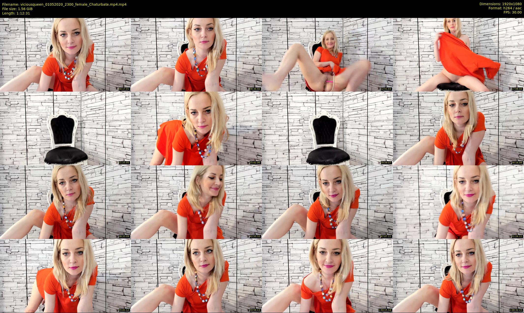 viciousqueen — 73 minute Chaturbate female cam show recording, 1080p, May 1, 2020