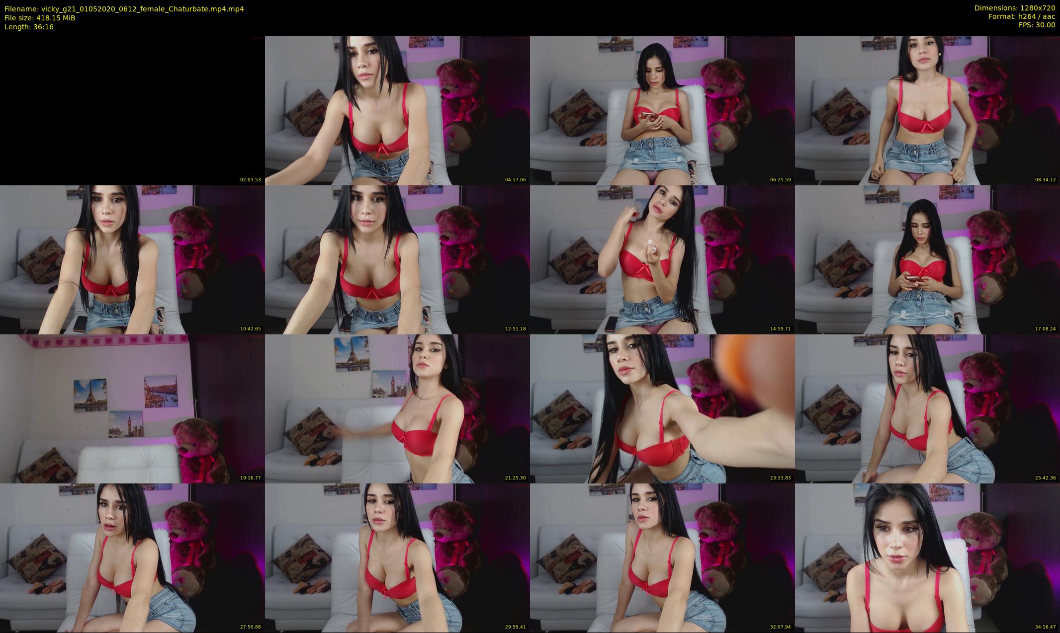 vicky_g21 — 37 minute Chaturbate female cam show recording, 720p, May 1, 2020