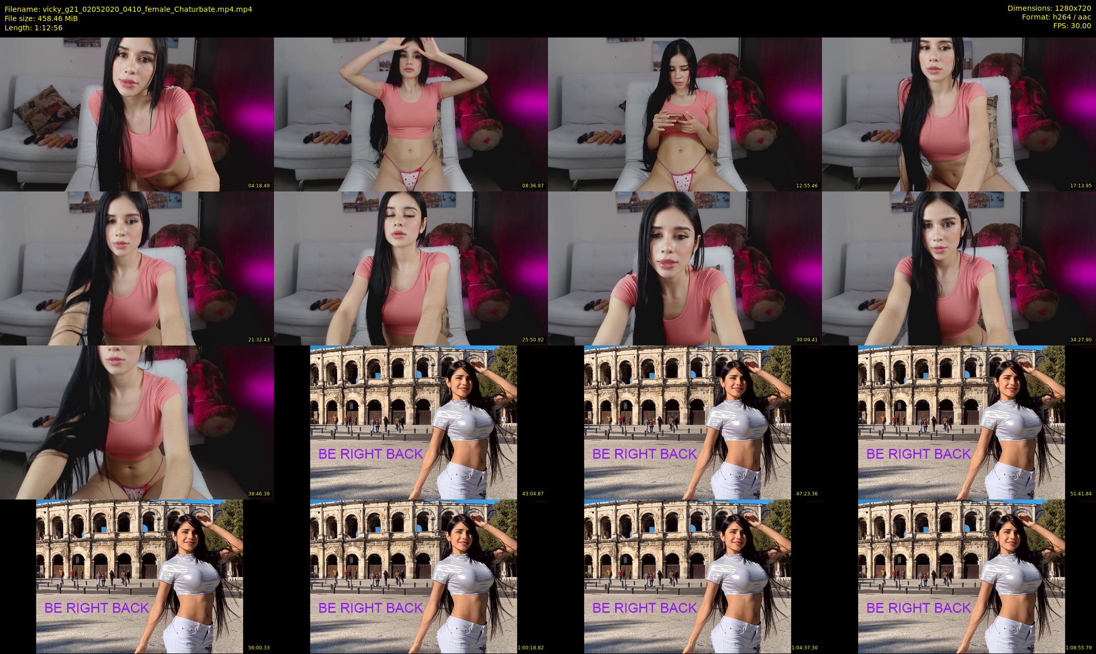 vicky_g21 — 73 minute Chaturbate female cam show recording, 720p, May 2, 2020