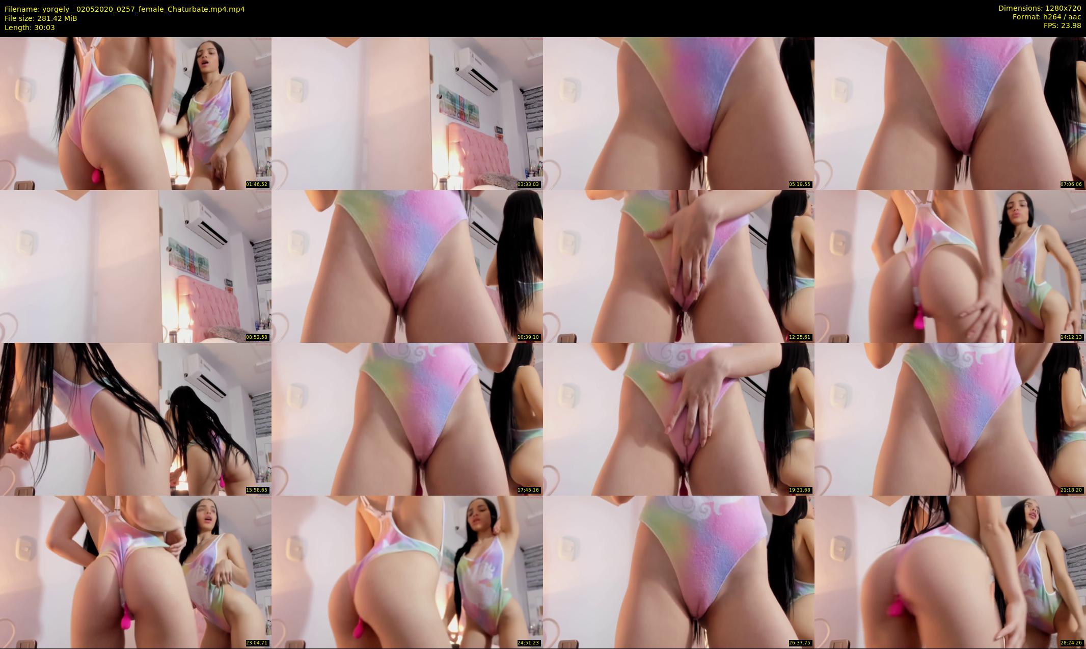 yorgely_ — 31 minute Chaturbate female cam show recording, 720p, May 2, 2020