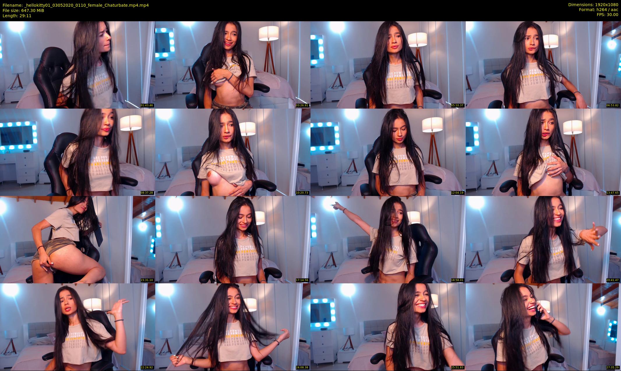 _hellokitty01 — 30 minute Chaturbate female cam show recording, 1080p, May 3, 2020