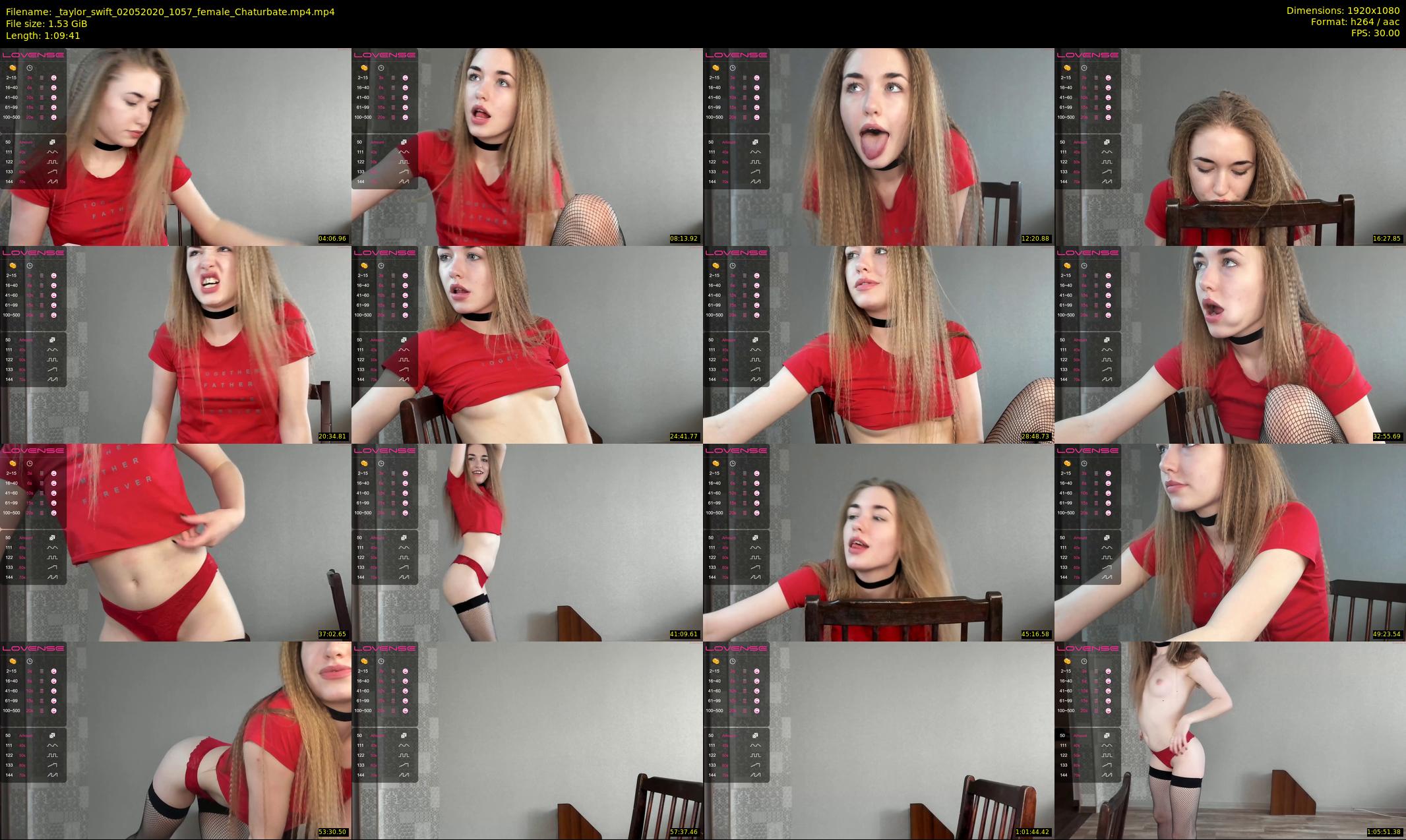 _taylor_swift — 70 minute Chaturbate female cam show recording, 1080p, May 2, 2020