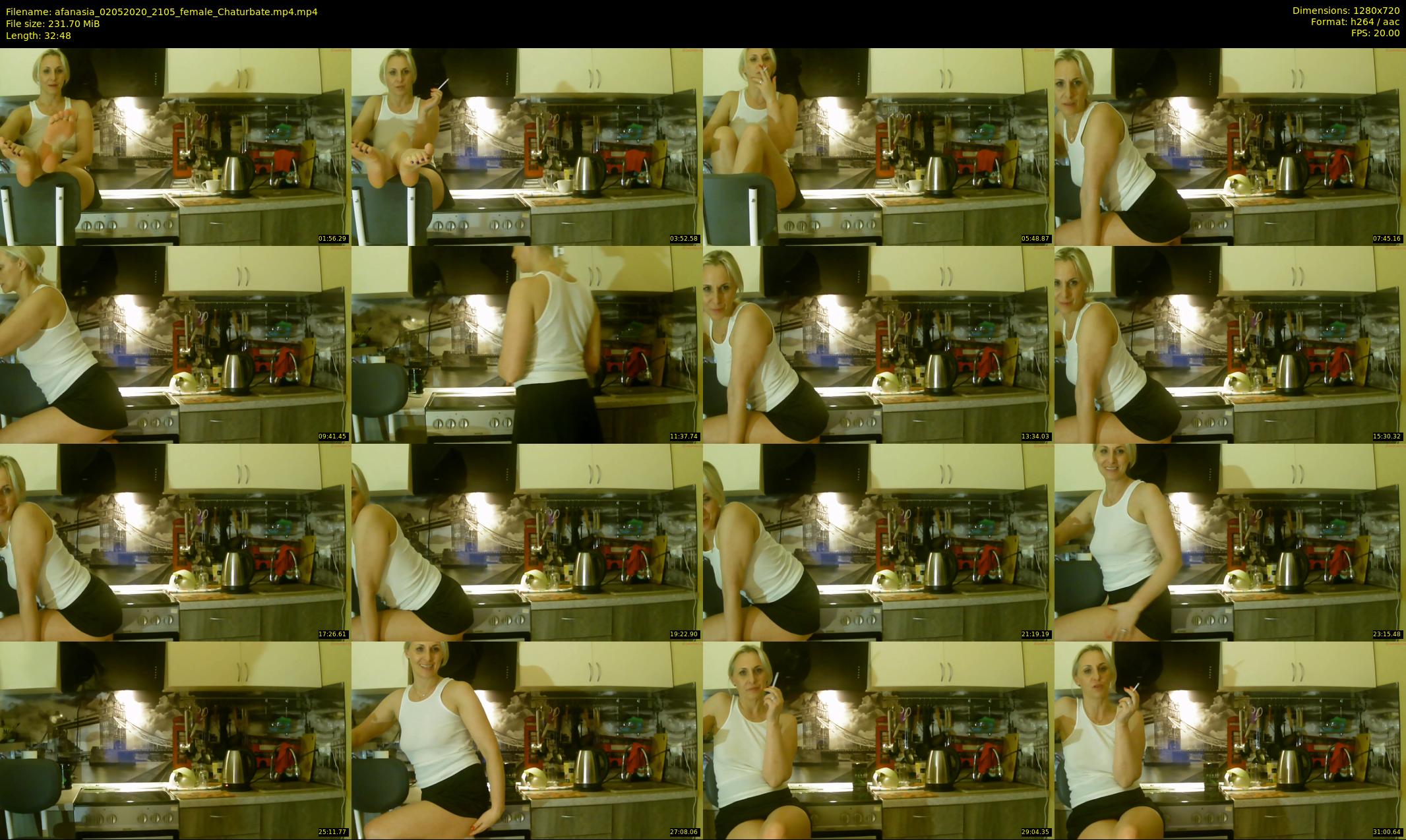 afanasia — 33 minute Chaturbate female cam show recording, 720p, May 2, 2020