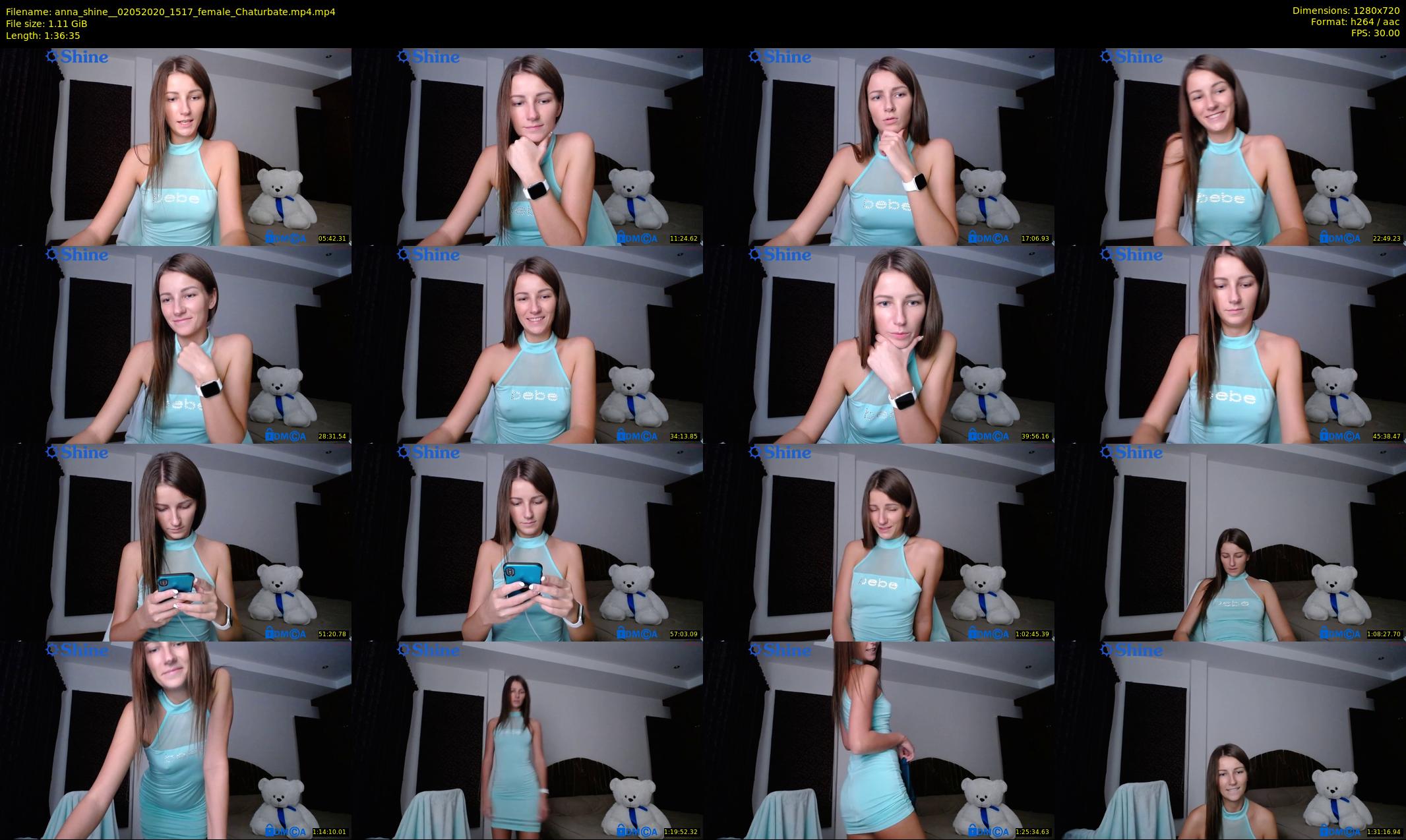 anna_shine_ — 97 minute Chaturbate female cam show recording, 720p, May 2, 2020