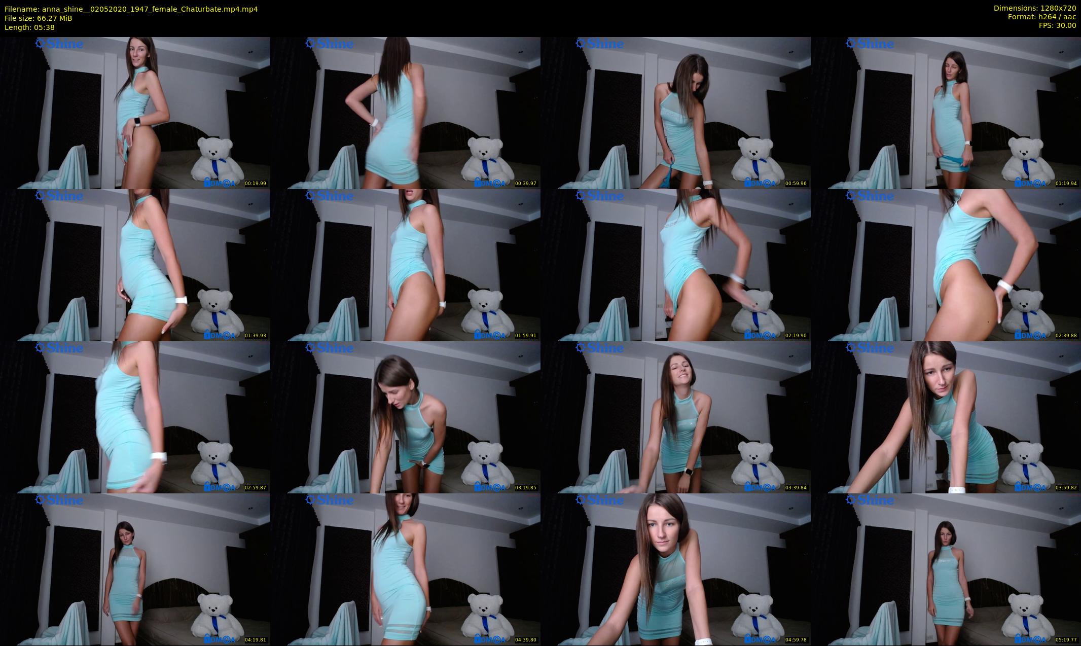anna_shine_ — 6 minute Chaturbate female cam show recording, 720p, May 2, 2020